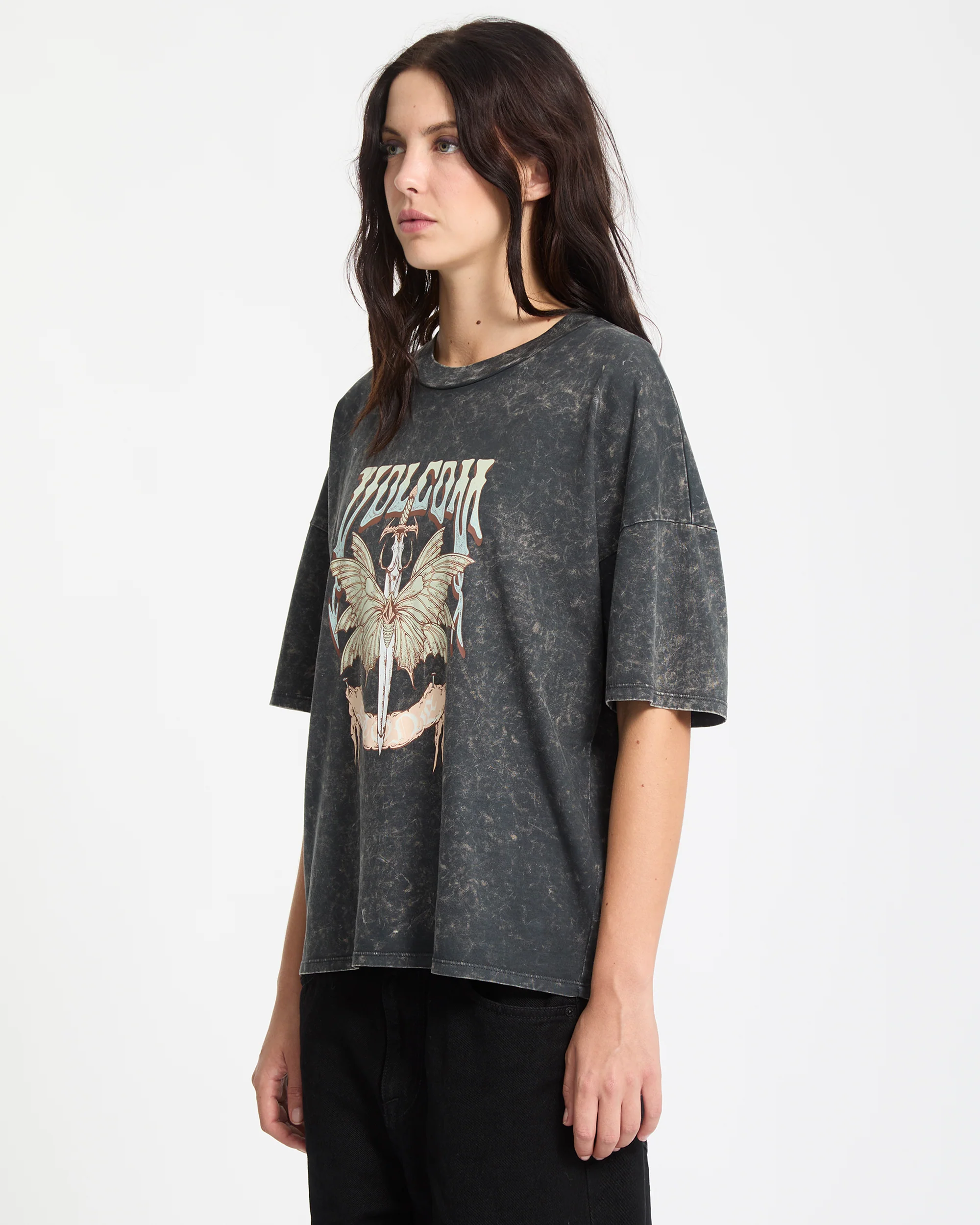 Voltrip T-Shirt - Vintage Black - Image 6