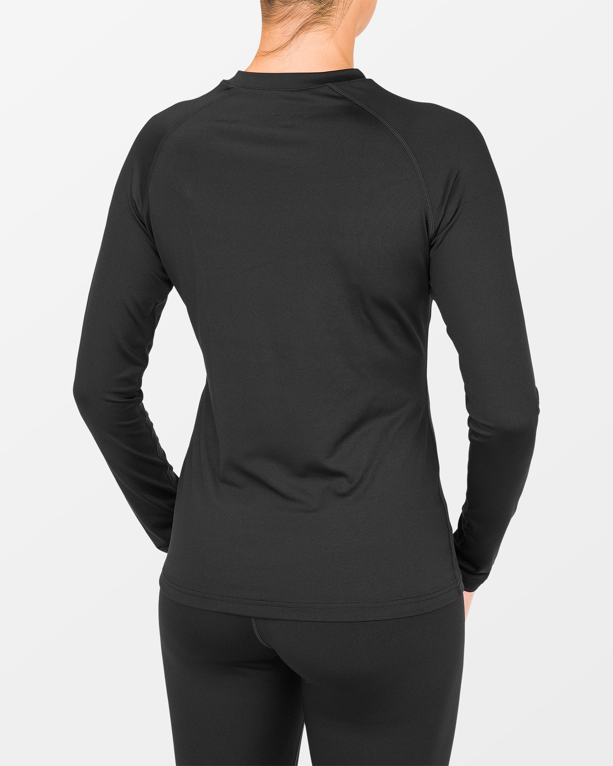 W V-Science Base Layer Top - Black - Image 2