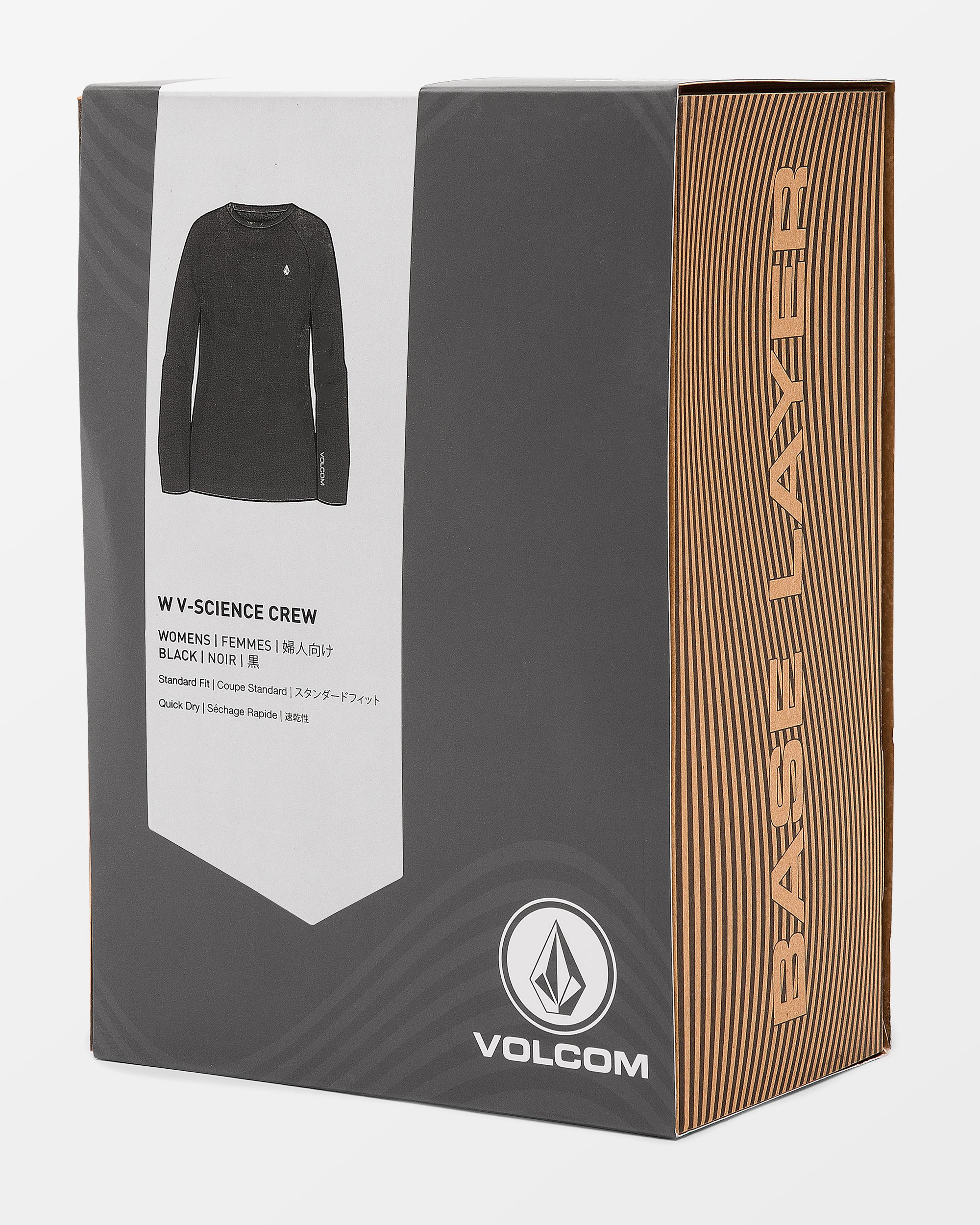 W V-Science Base Layer Top - Black - Image 5