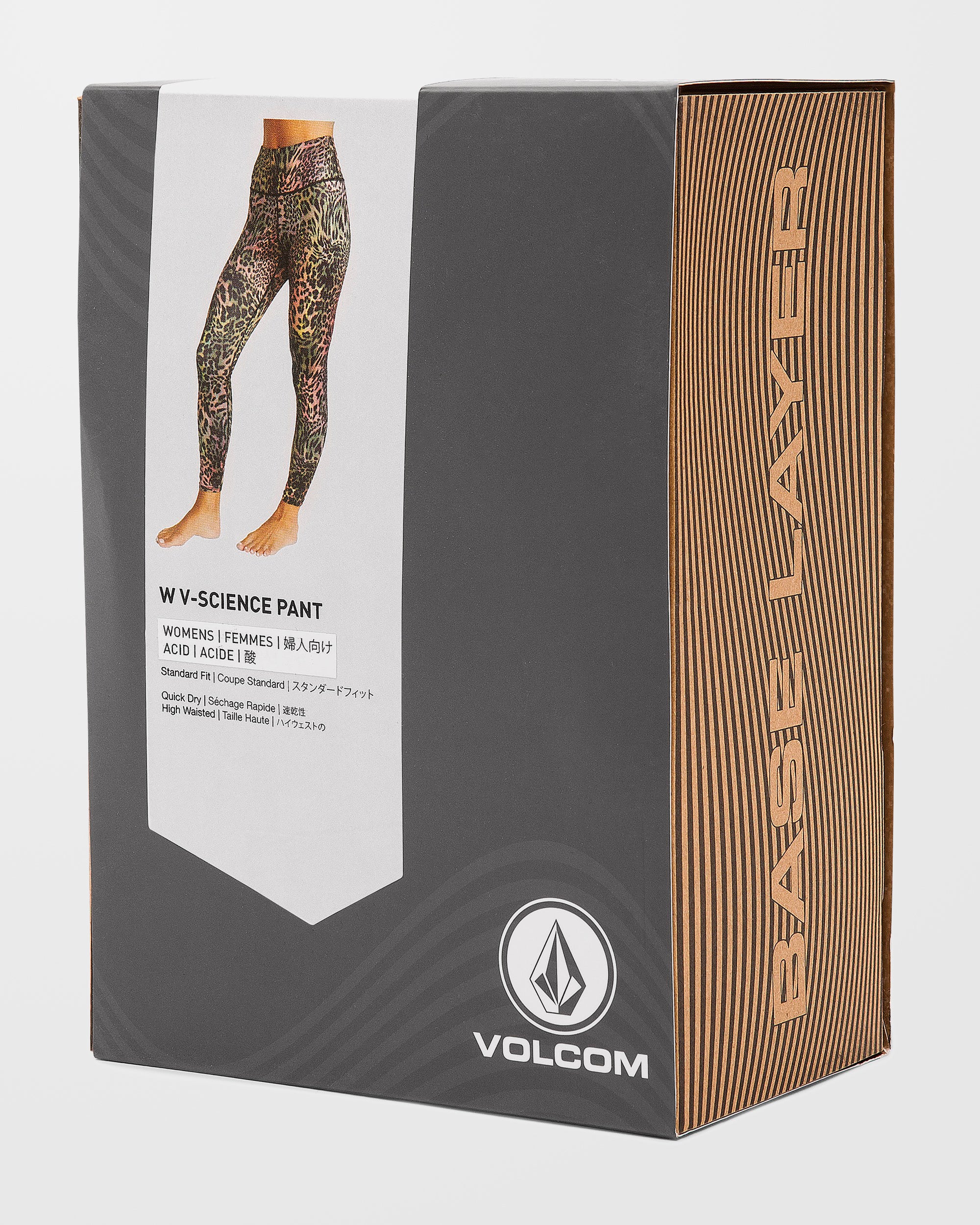 W V-Science Base Layer Legging - Acid - Image 3