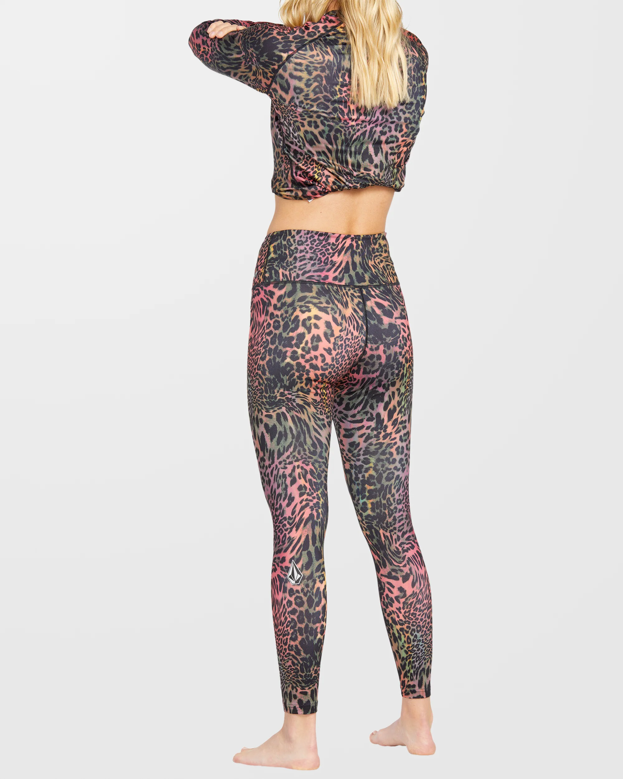 W V-Science Base Layer Legging - Acid - Image 7