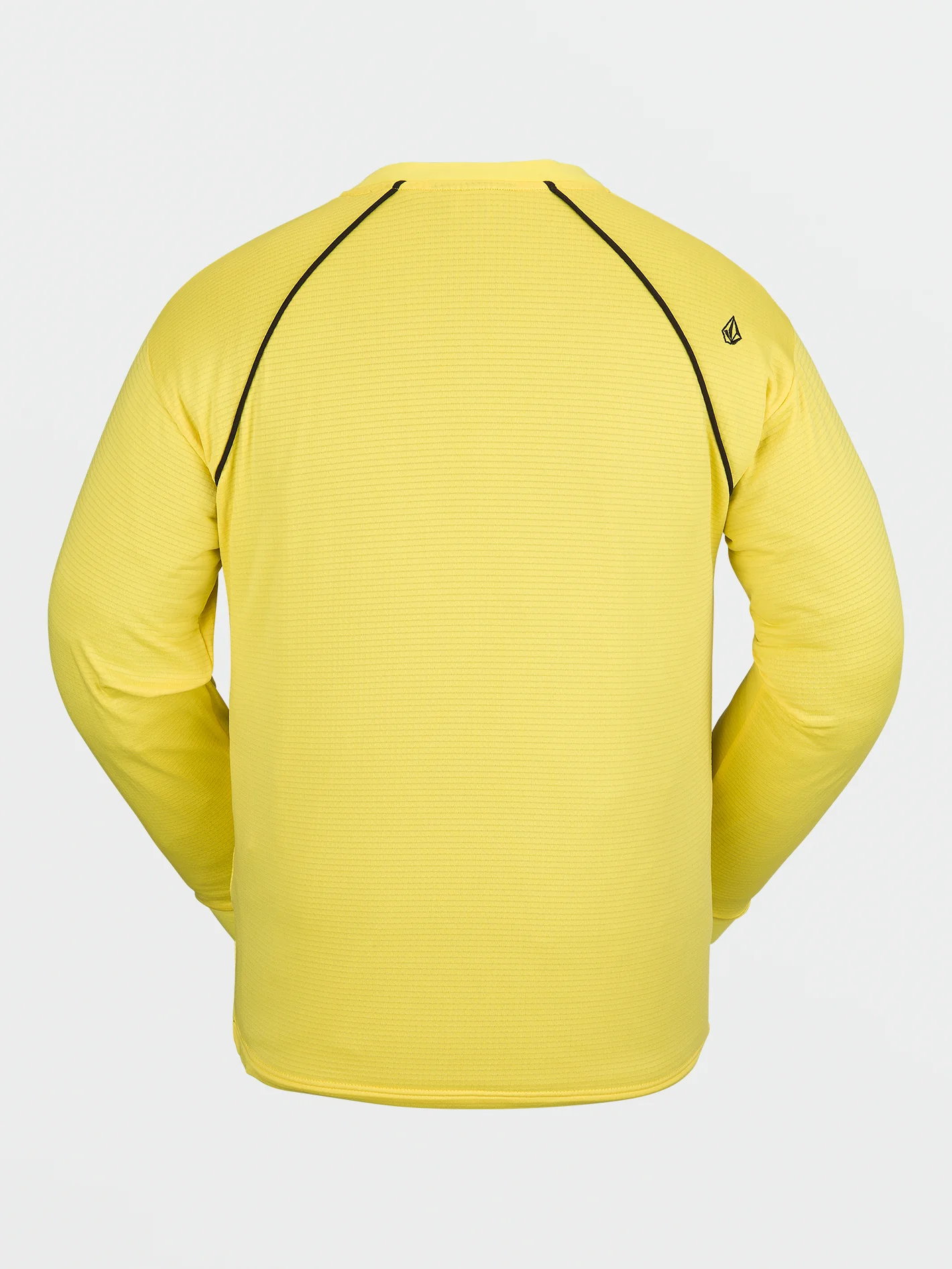 Waffle Backed Fleece Sweatshirt - Citron - Image 2