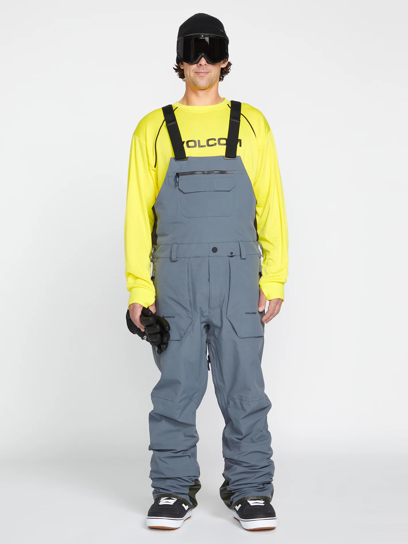 Waffle Backed Fleece Sweatshirt - Citron - Image 5