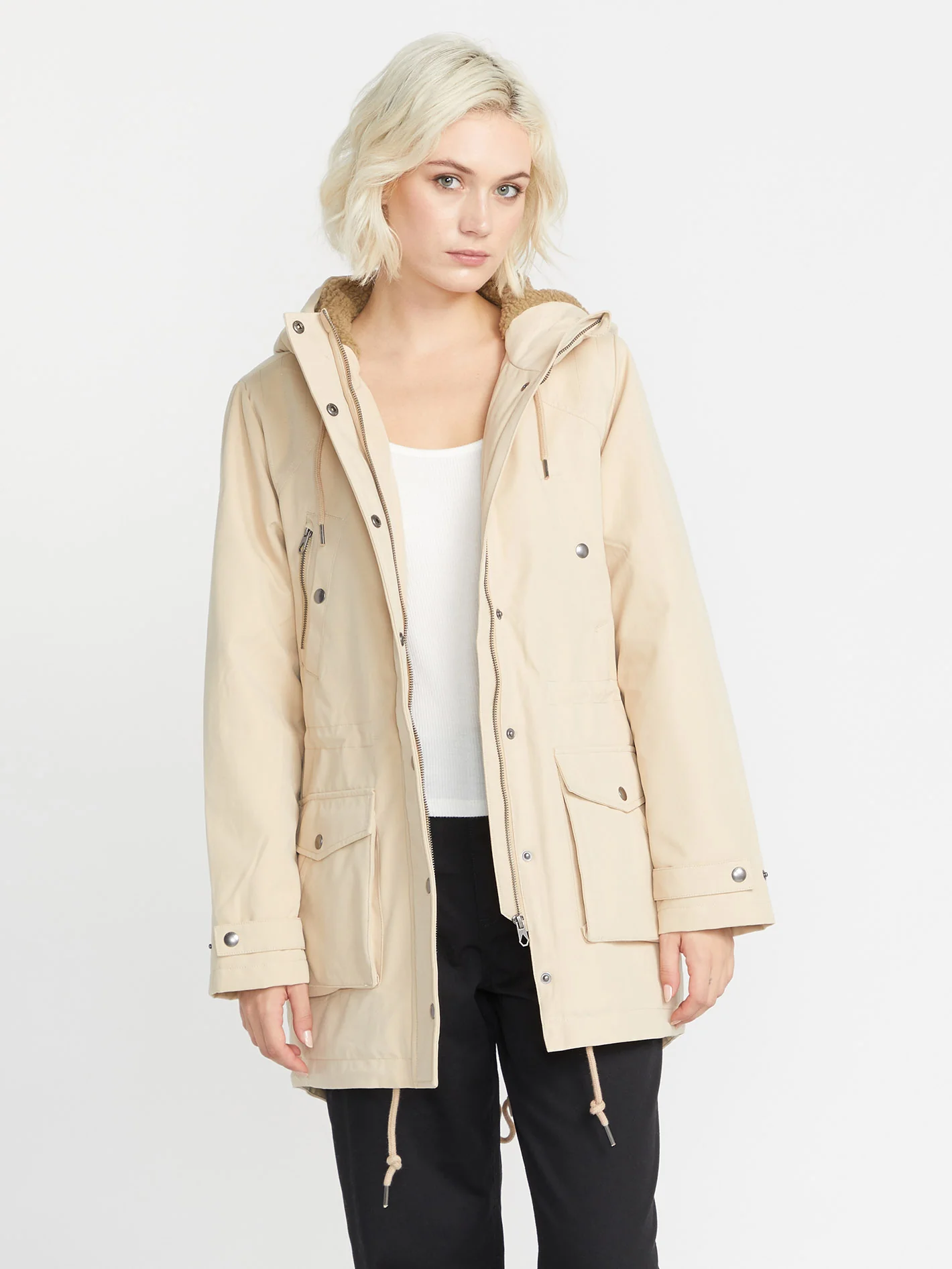 Walk On By 5K Parka - KHAKI - Image 3