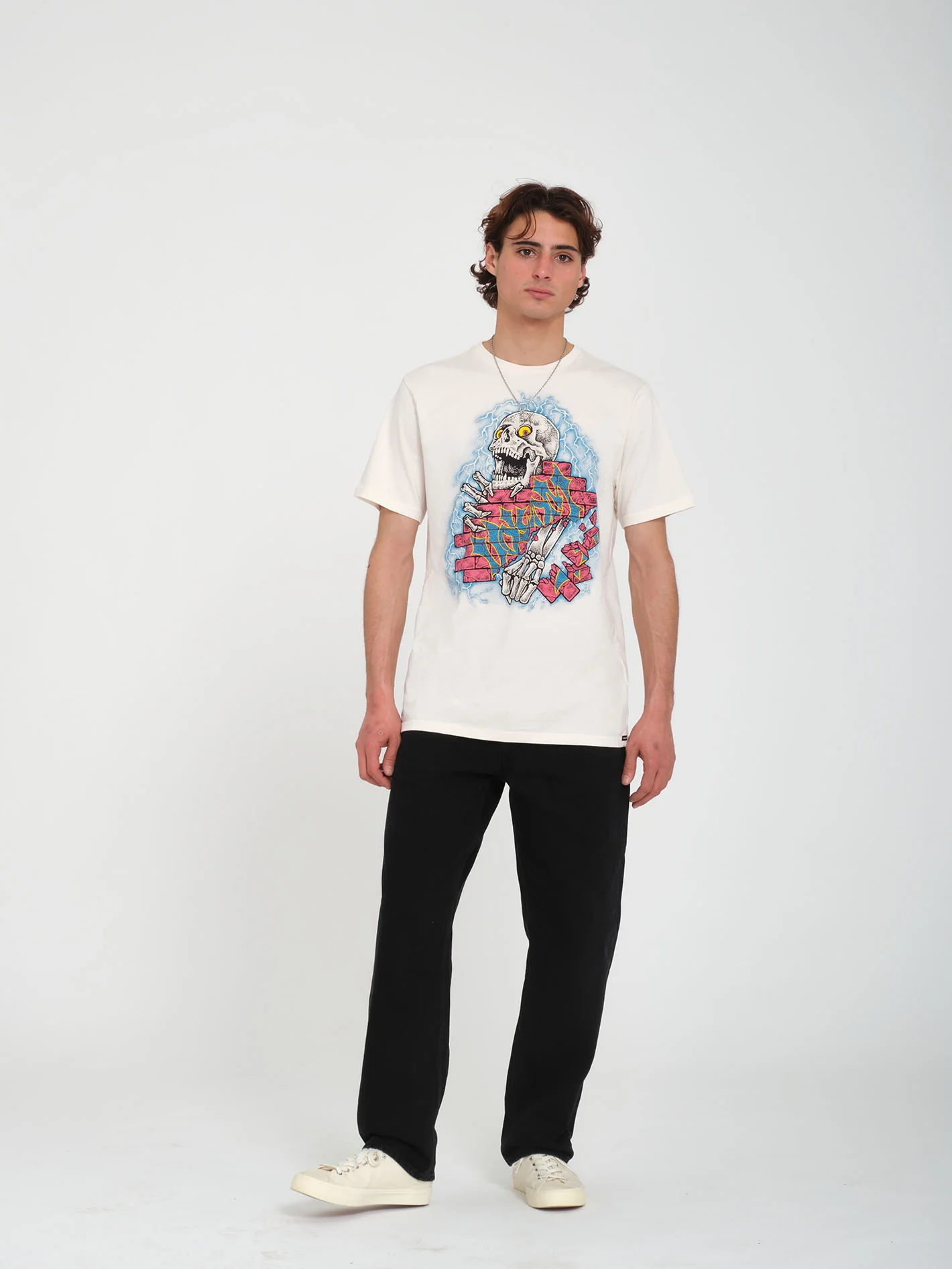 Wall Puncher T-shirt - OFF WHITE - Image 5