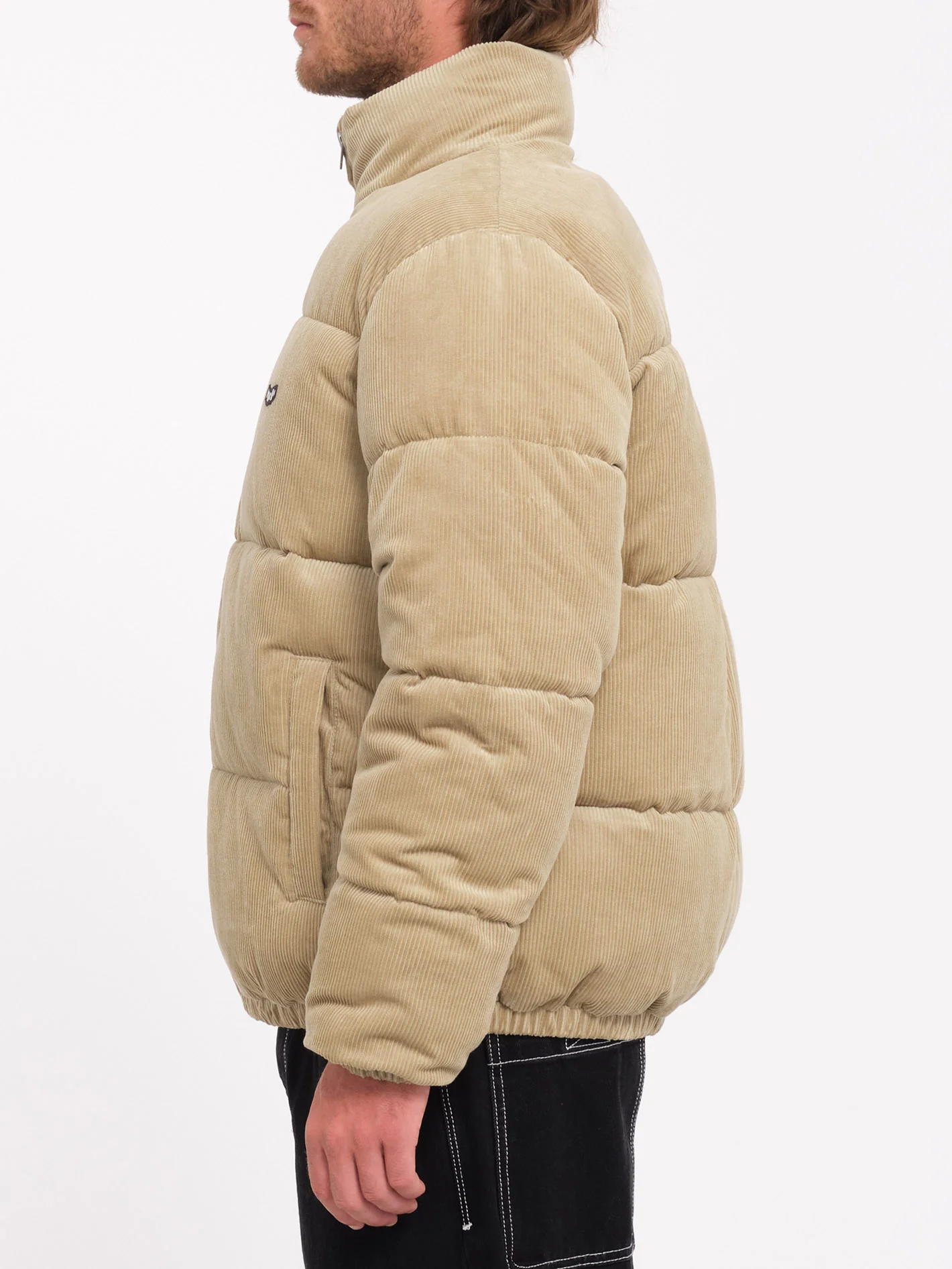 Walltz Corduroy Jacket - Khaki - Image 3