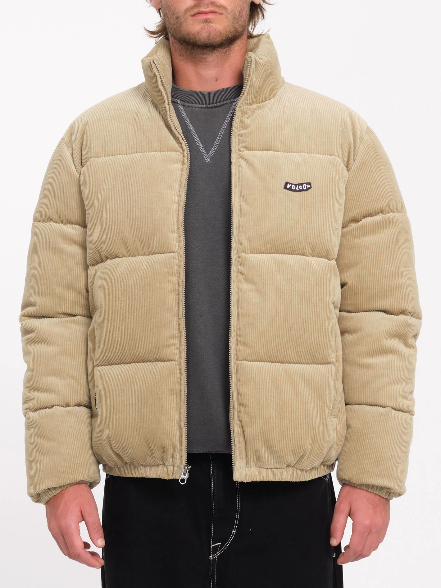 Walltz Corduroy Jacket - Khaki - Image 4