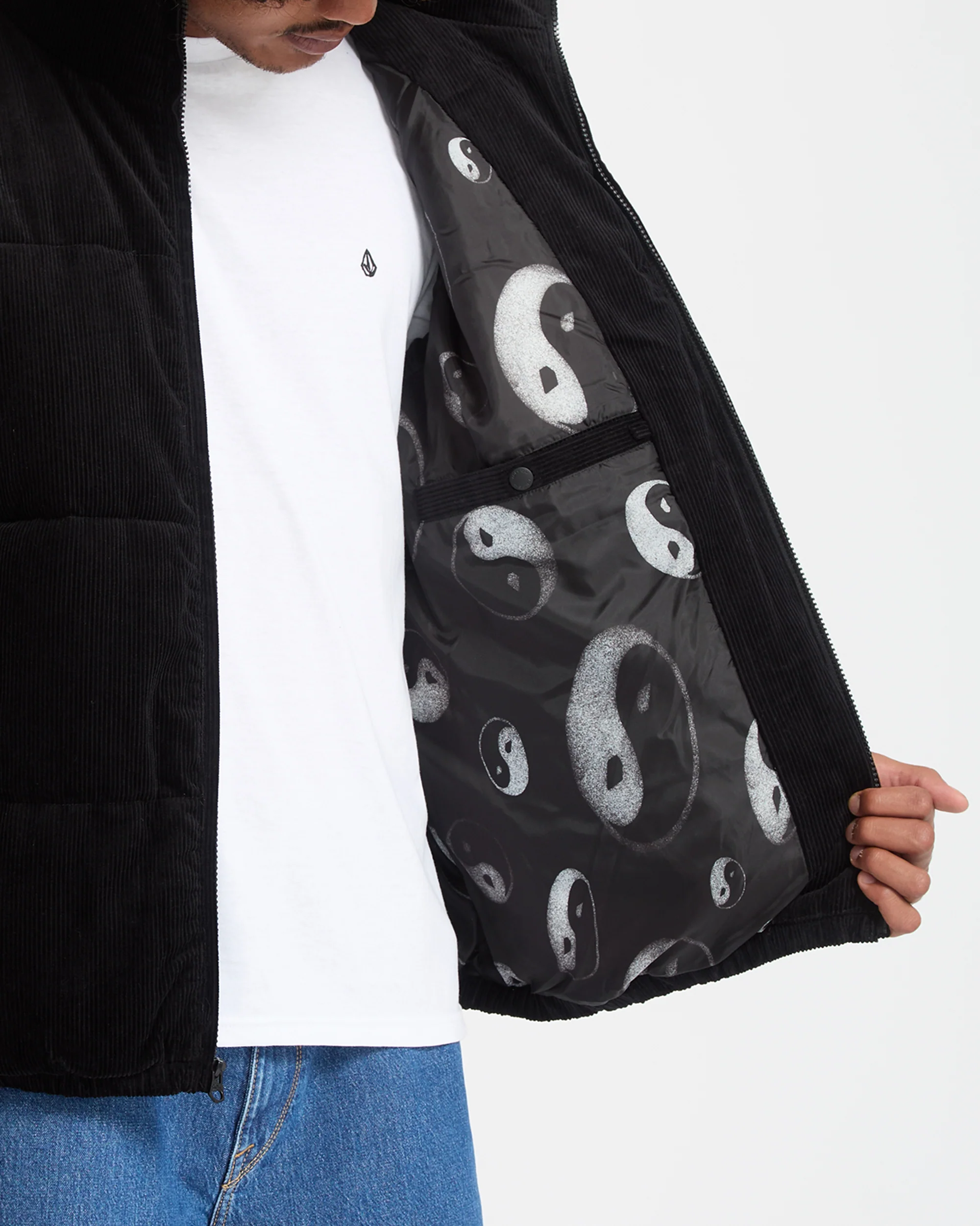 Walltz Corduroy Jacket - Black - Image 4