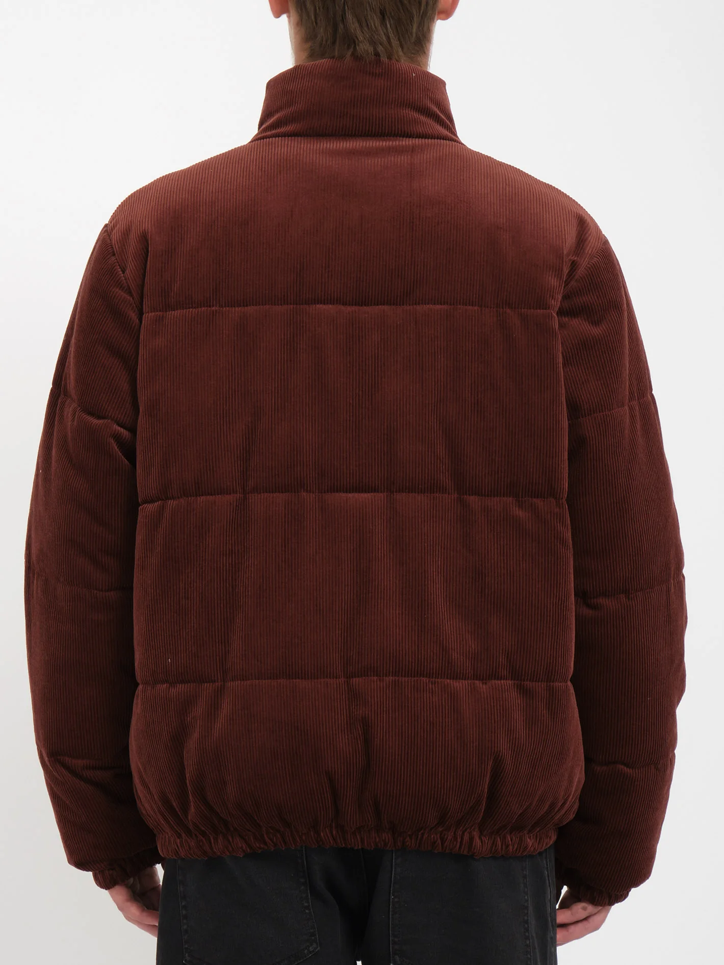 Walltz Corduroy Jacket (Reversible) - BITTER CHOCOLATE - Image 3