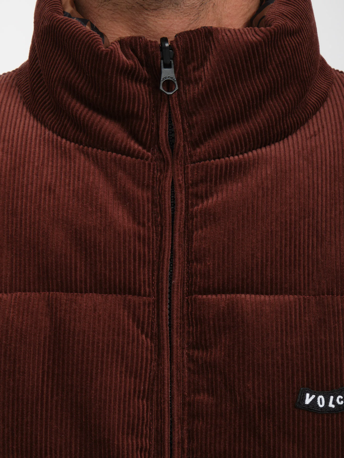 Walltz Corduroy Jacket (Reversible) - BITTER CHOCOLATE - Image 5