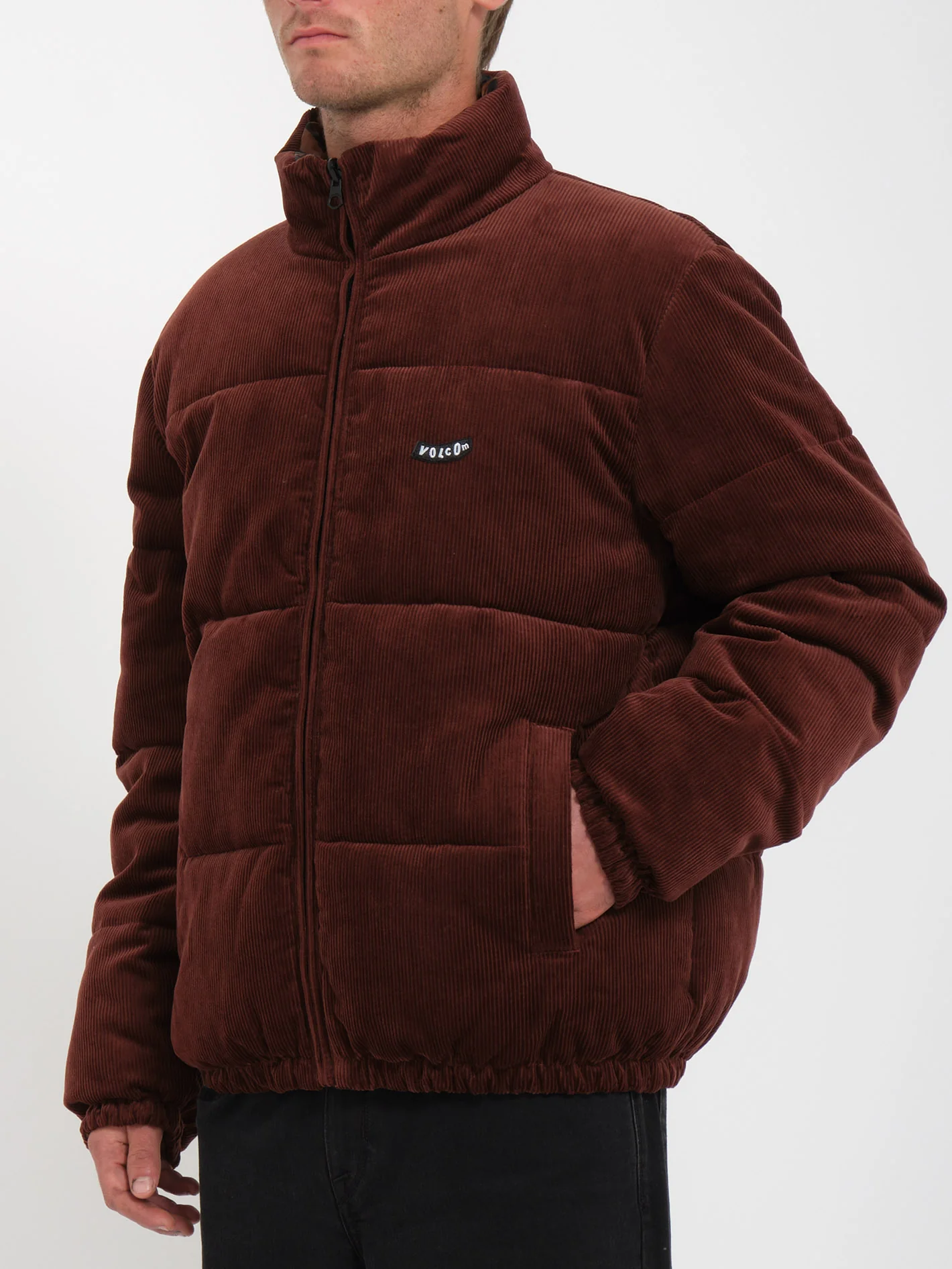 Walltz Corduroy Jacket (Reversible) - BITTER CHOCOLATE - Image 6