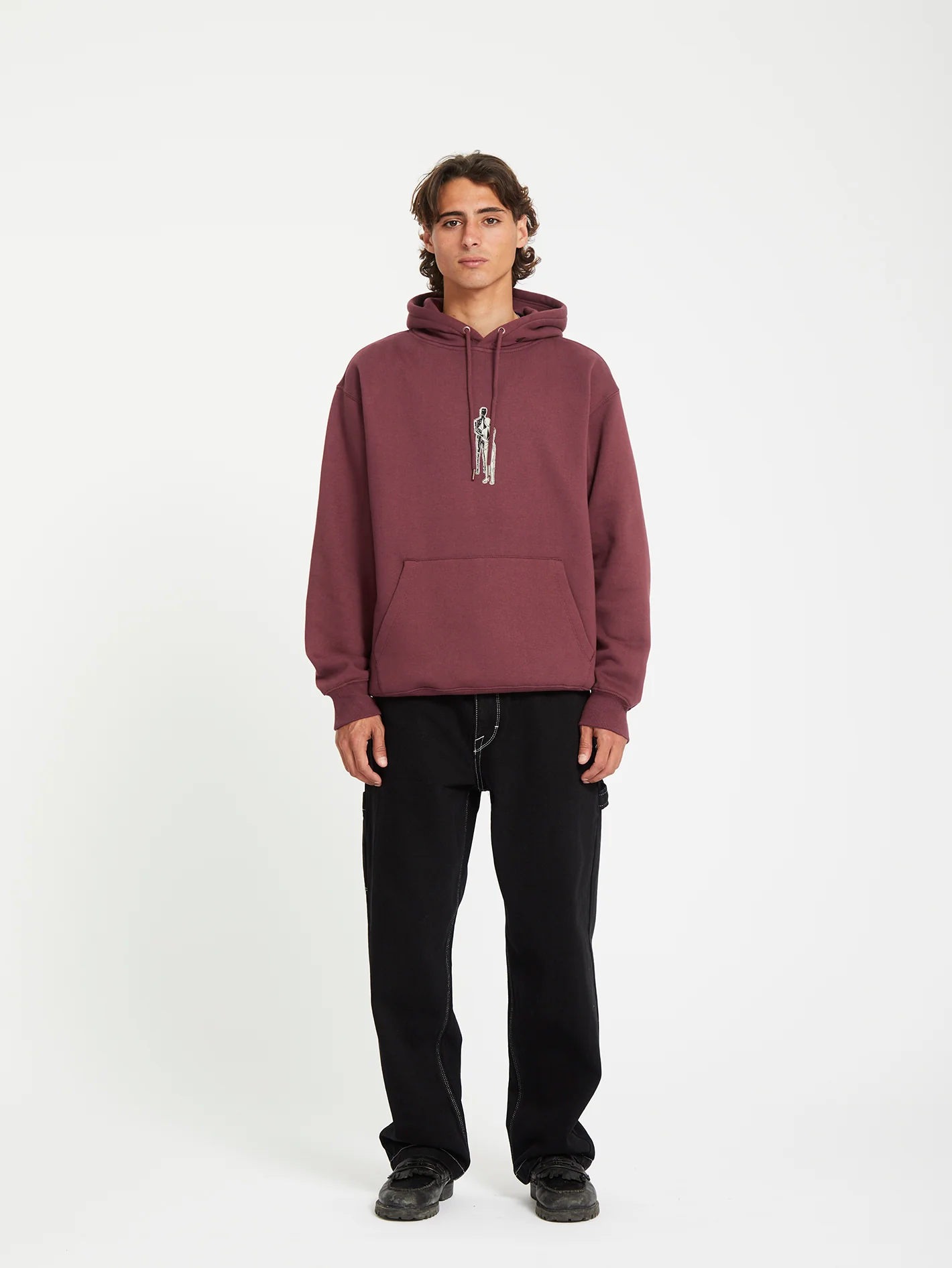 Watanite Hoodie - Merlot - Image 4
