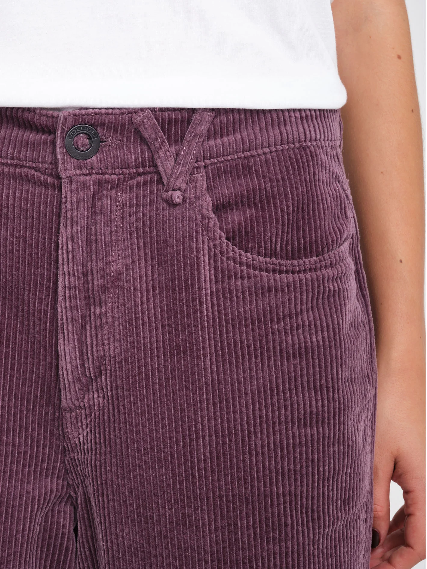 Weellow Corduroy Trousers - Vintage Violet - Image 5