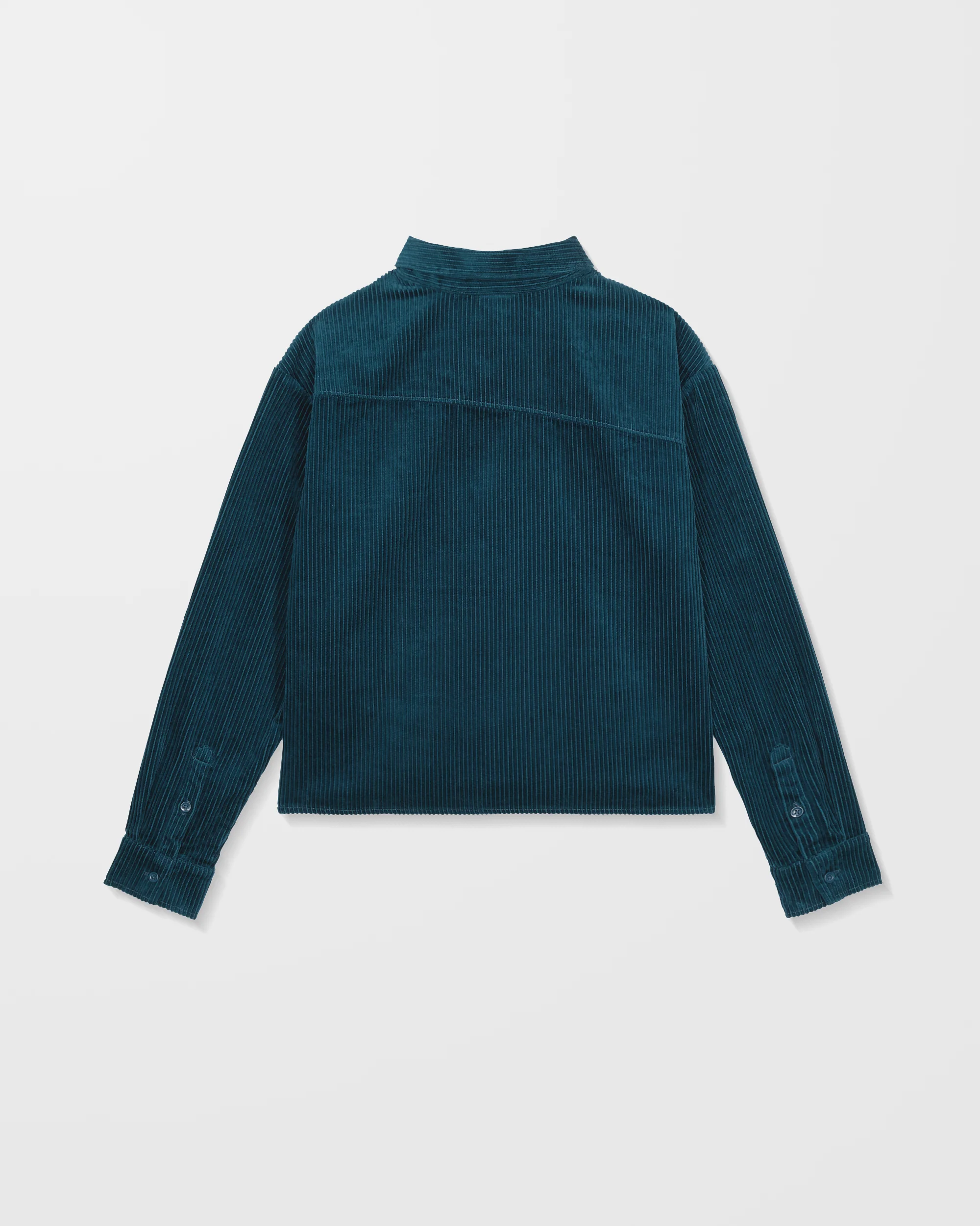 Weellow Corduroy Shirt - Emerald Green - Image 8