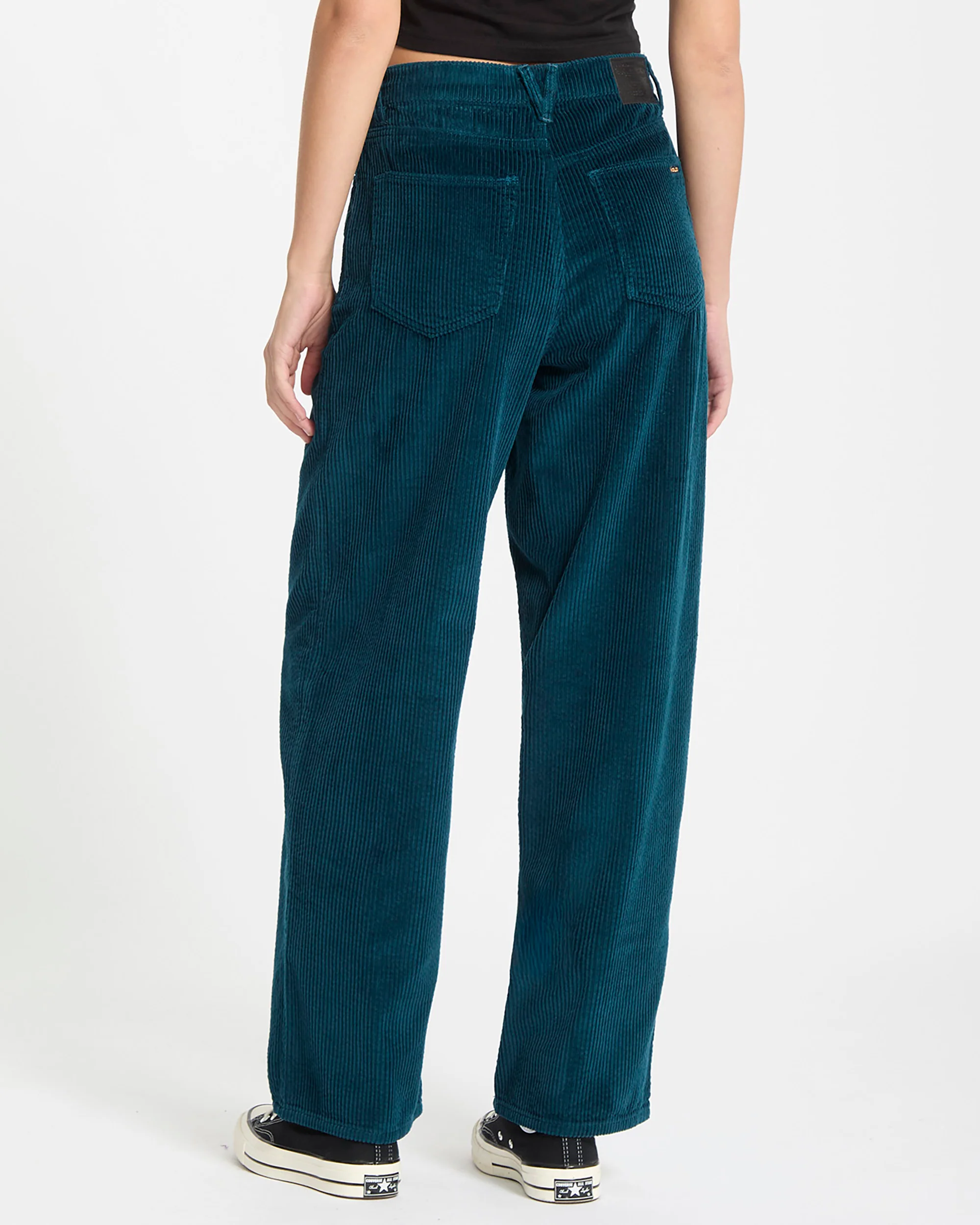 Weellow II Corduroy Trousers - Emerald Green - Image 2