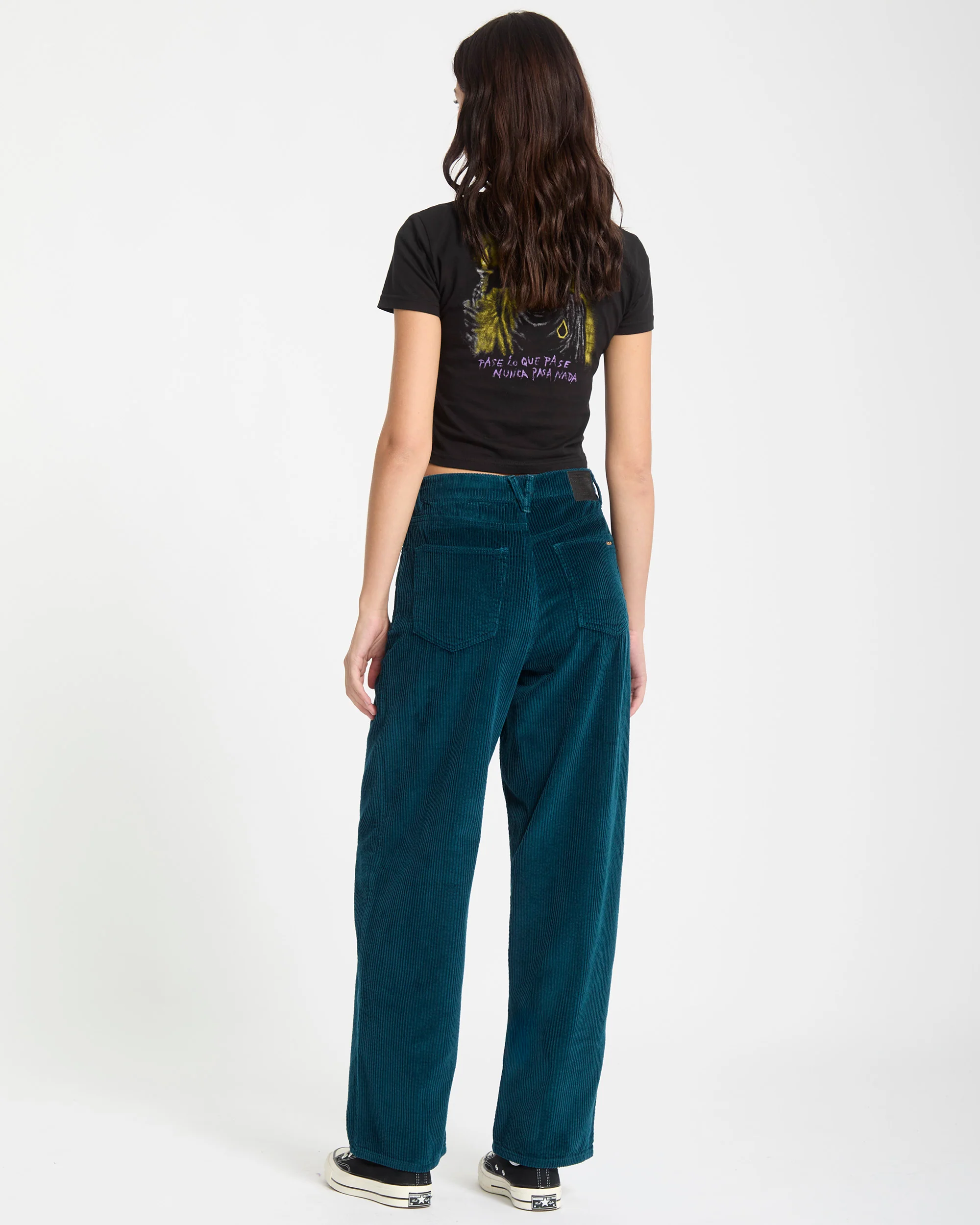 Weellow II Corduroy Trousers - Emerald Green - Image 4
