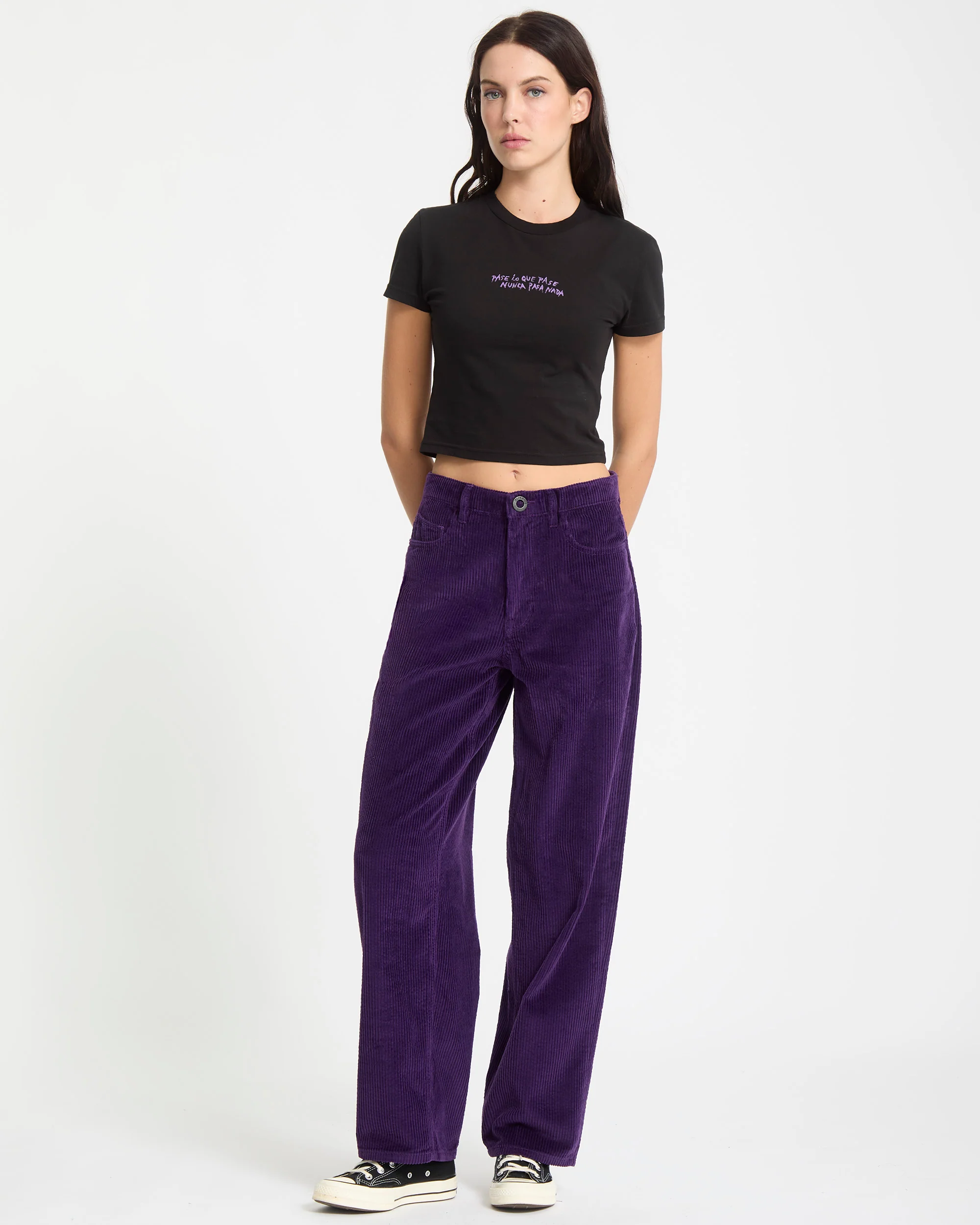 Weellow II Corduroy Trousers - Acai - Image 3
