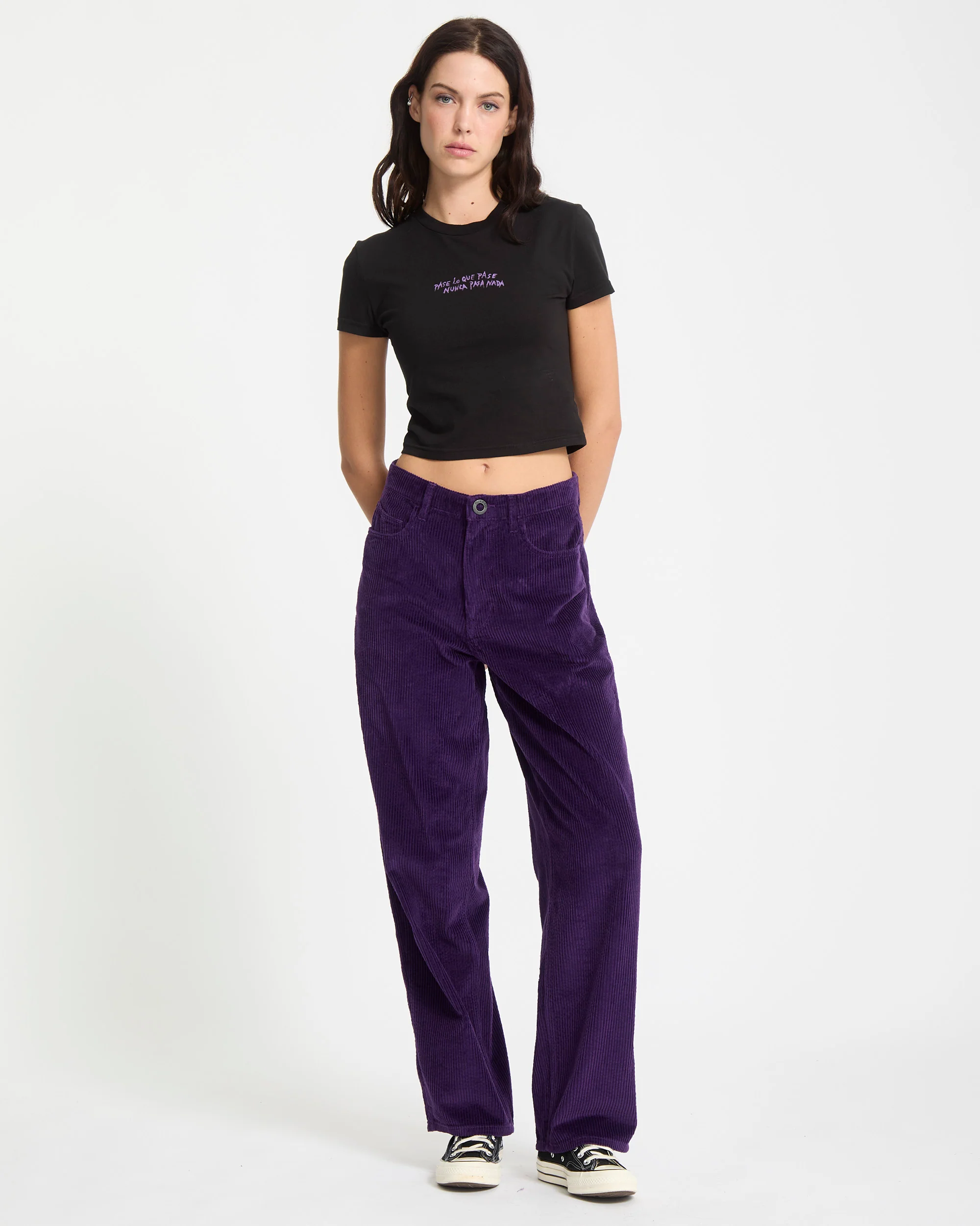 Weellow II Corduroy Trousers - Acai - Image 9