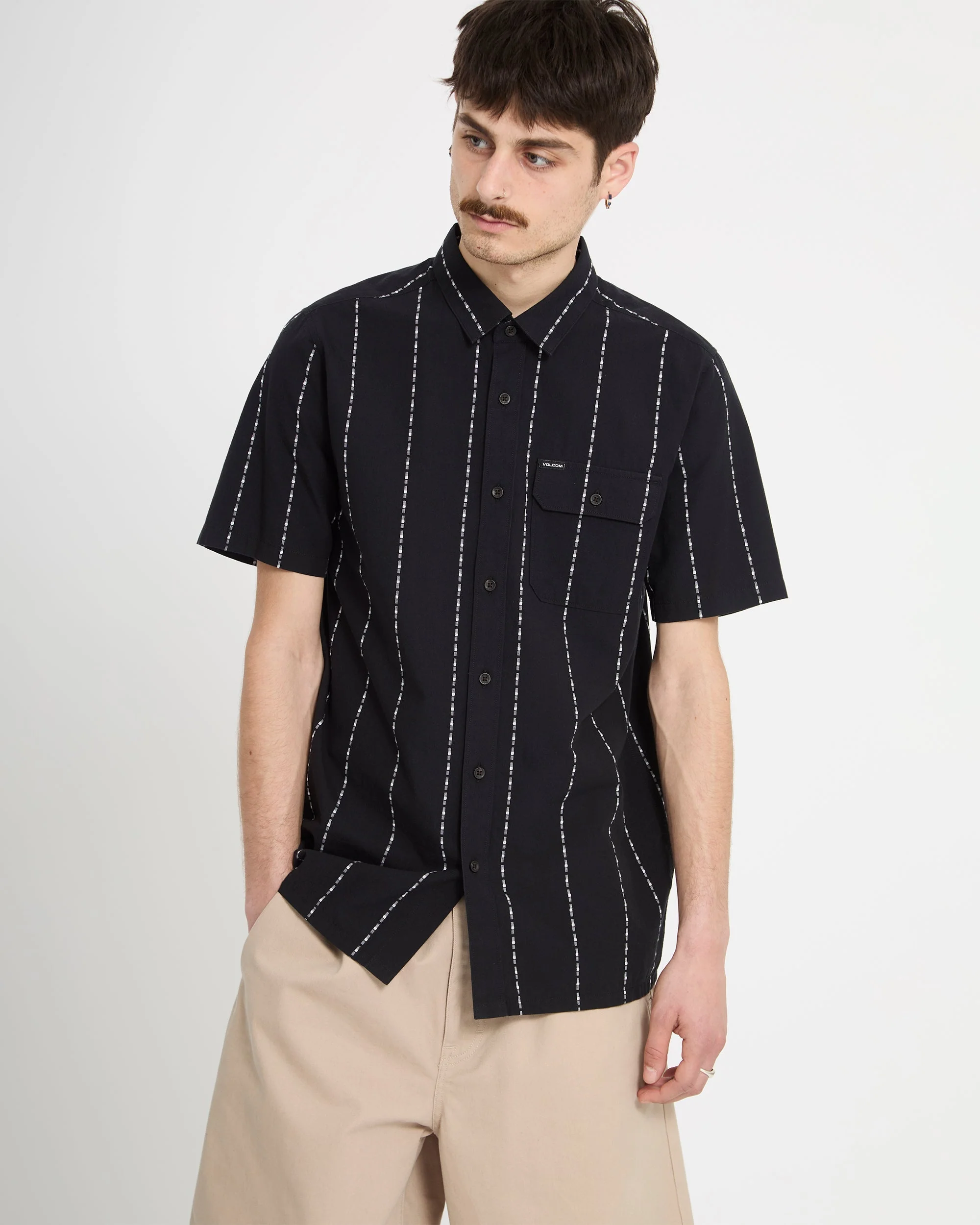 Whitworth Shirt - Gloss Black - Image 8