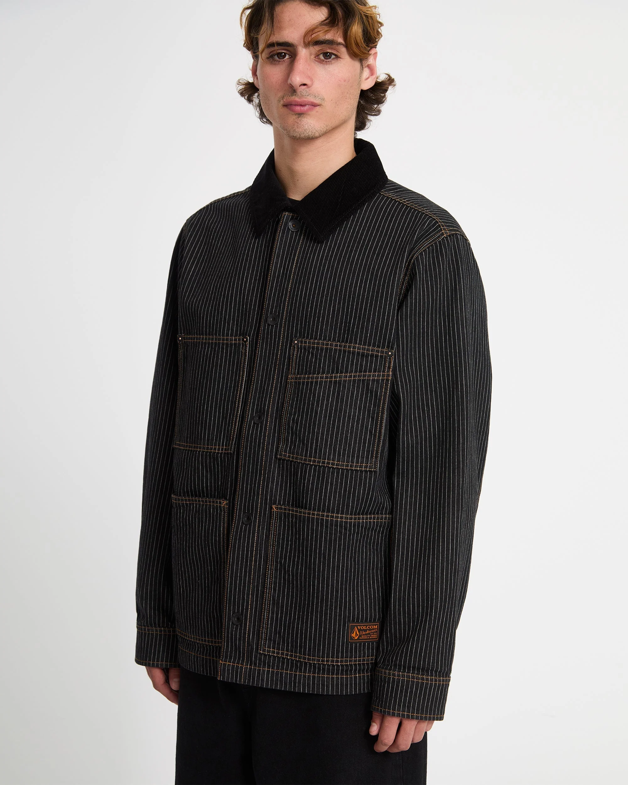 Work Dialed Jacket - Black Stripe - Image 10