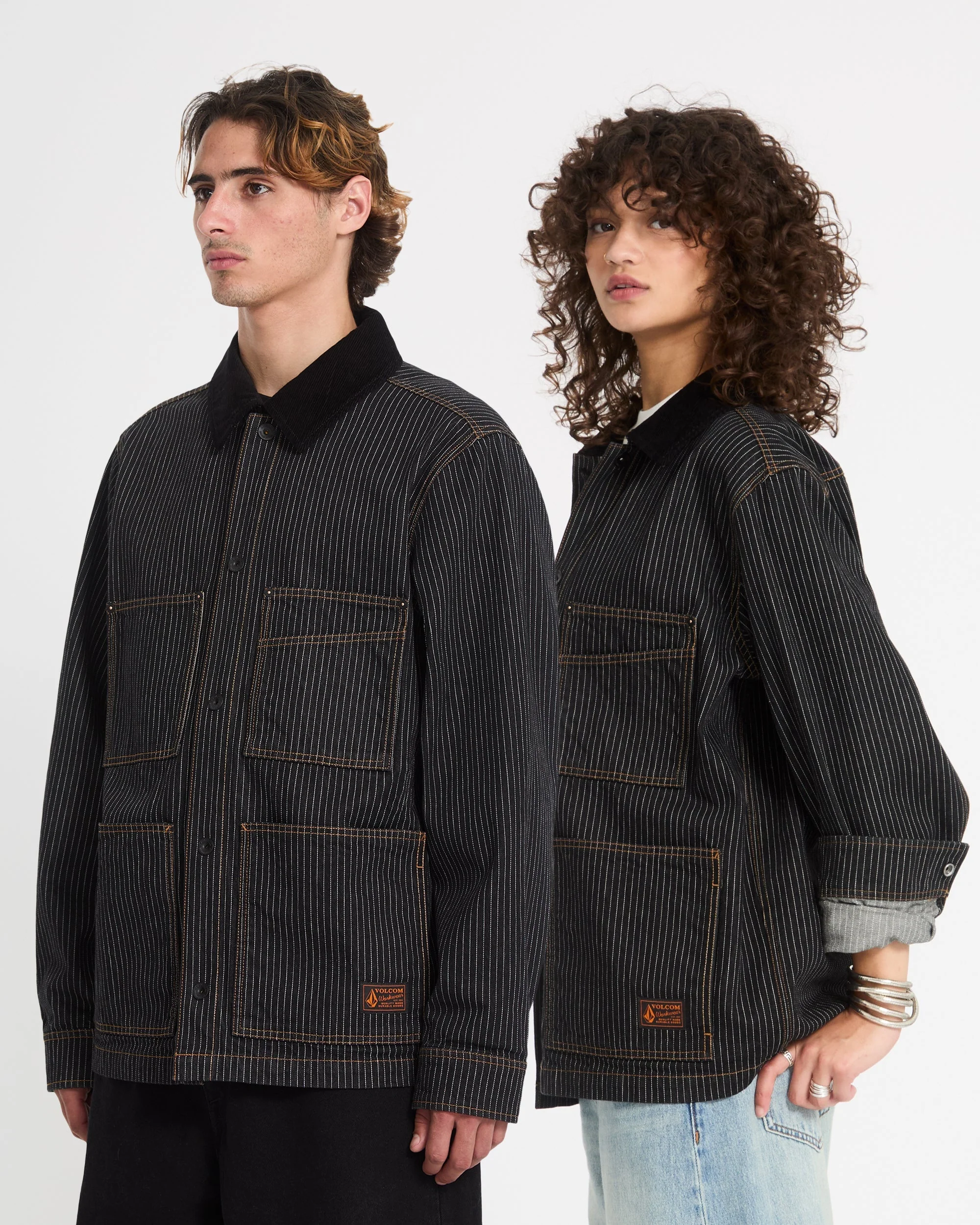 Work Dialed Jacket - Black Stripe - Image 11