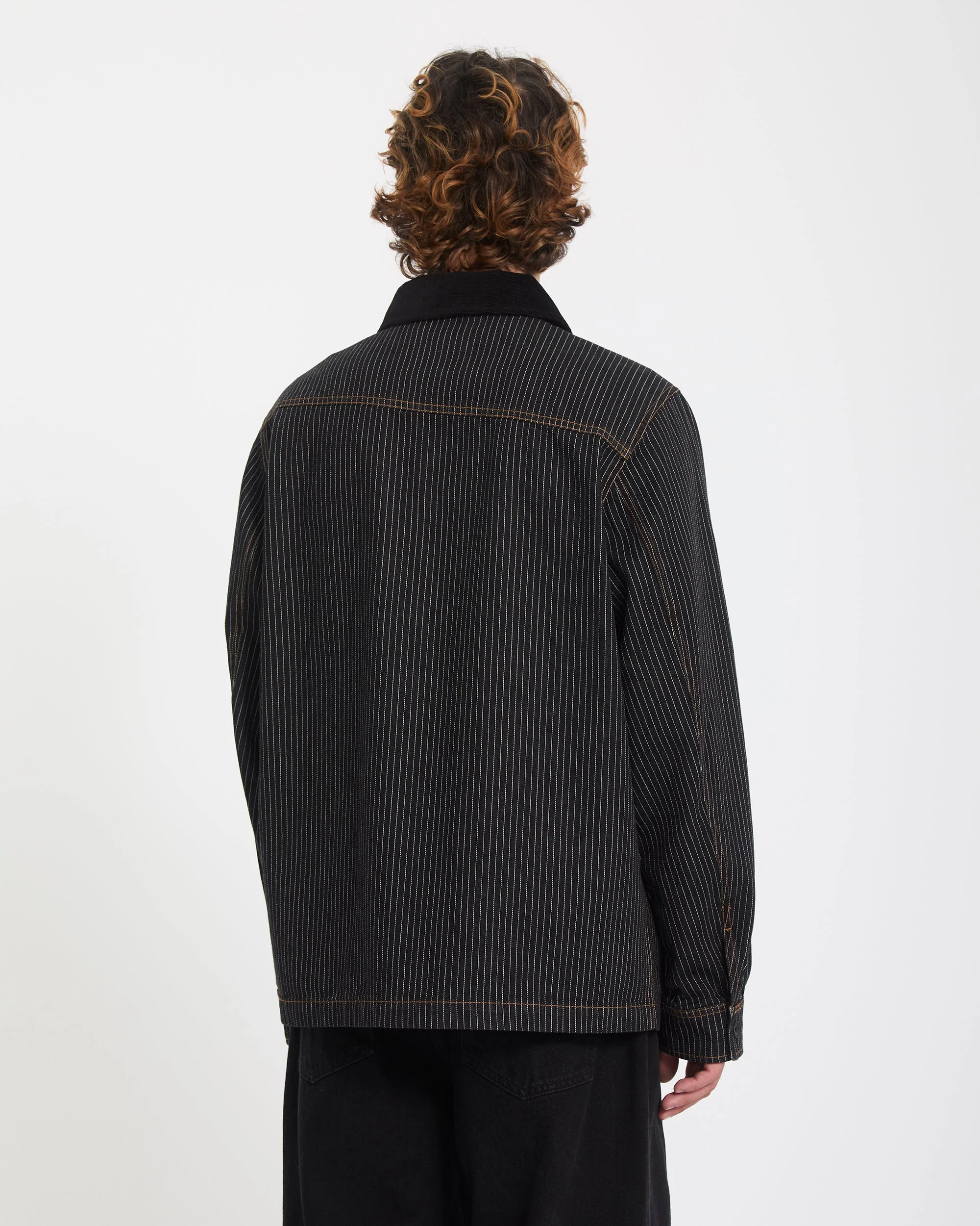 Work Dialed Jacket - Black Stripe - Image 2