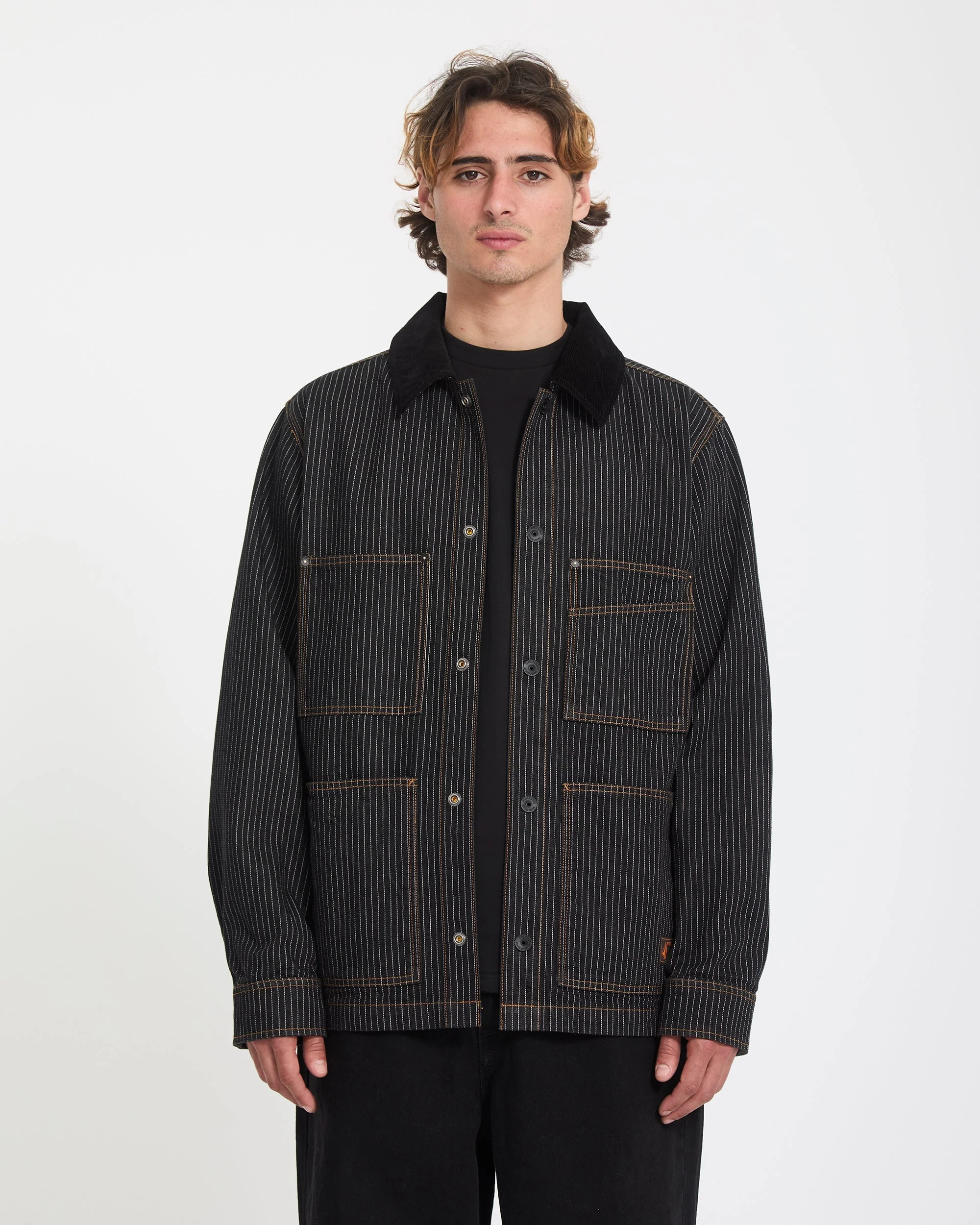 Work Dialed Jacket - Black Stripe - Image 3