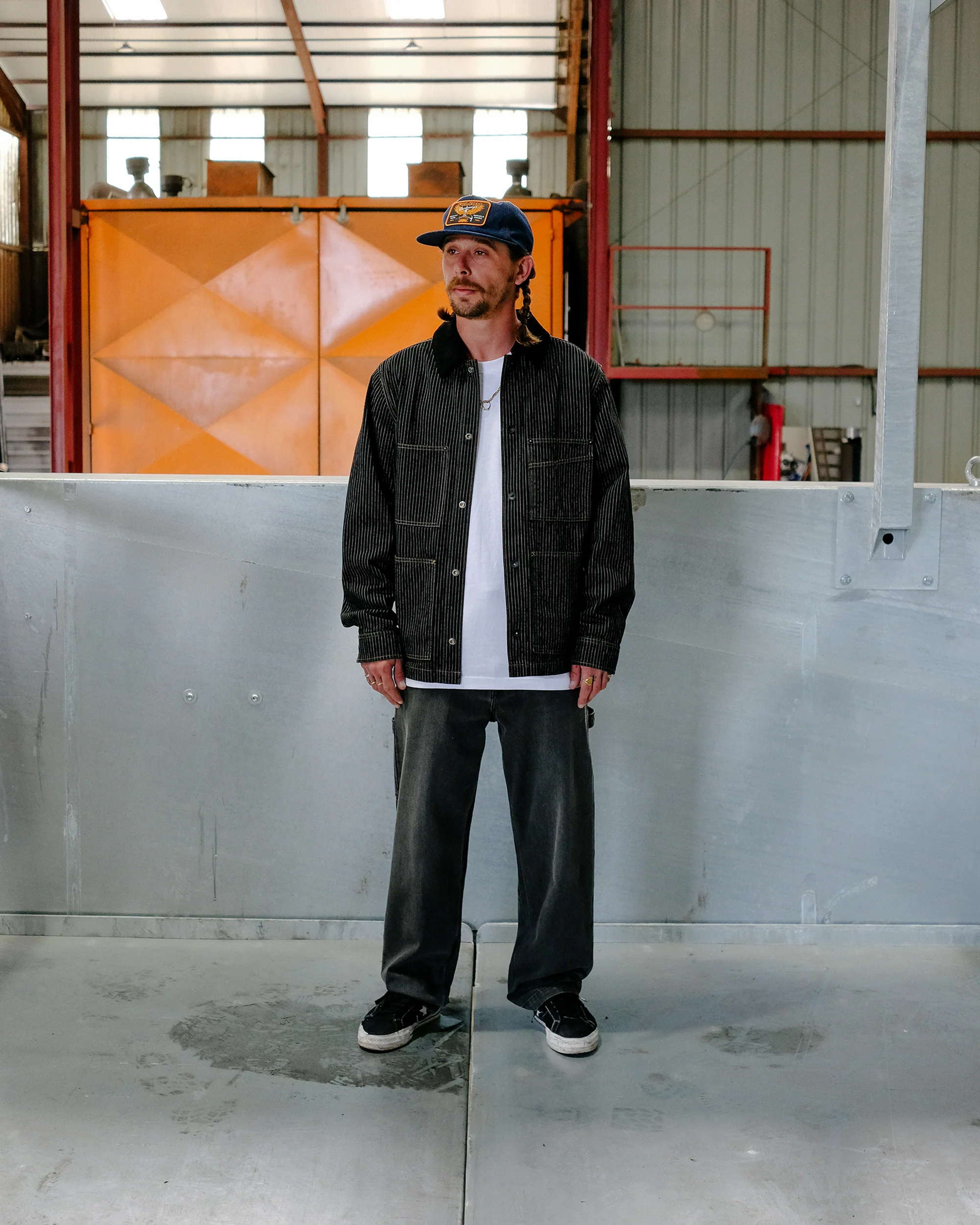 Work Dialed Jacket - Black Stripe - Image 4