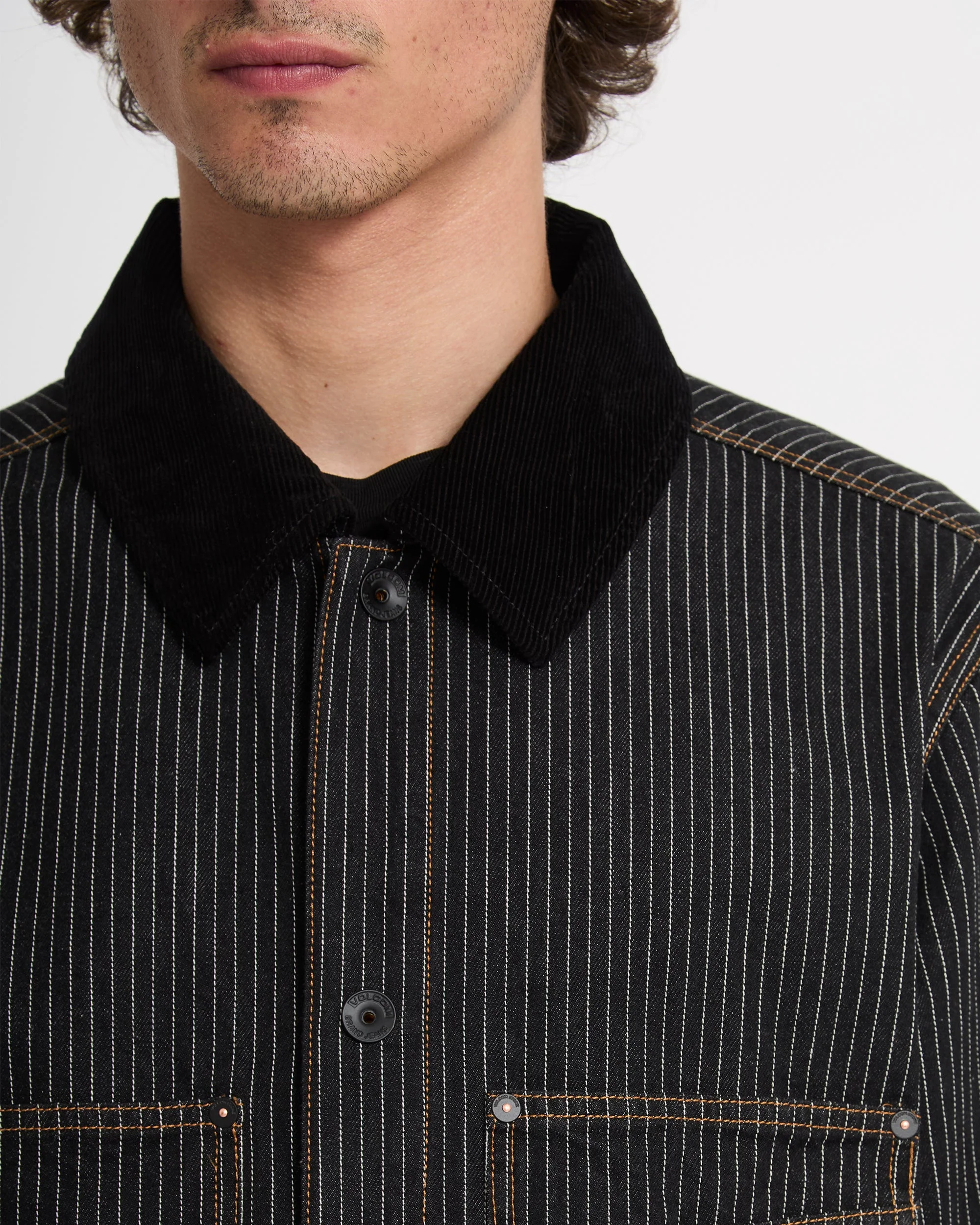 Work Dialed Jacket - Black Stripe - Image 7