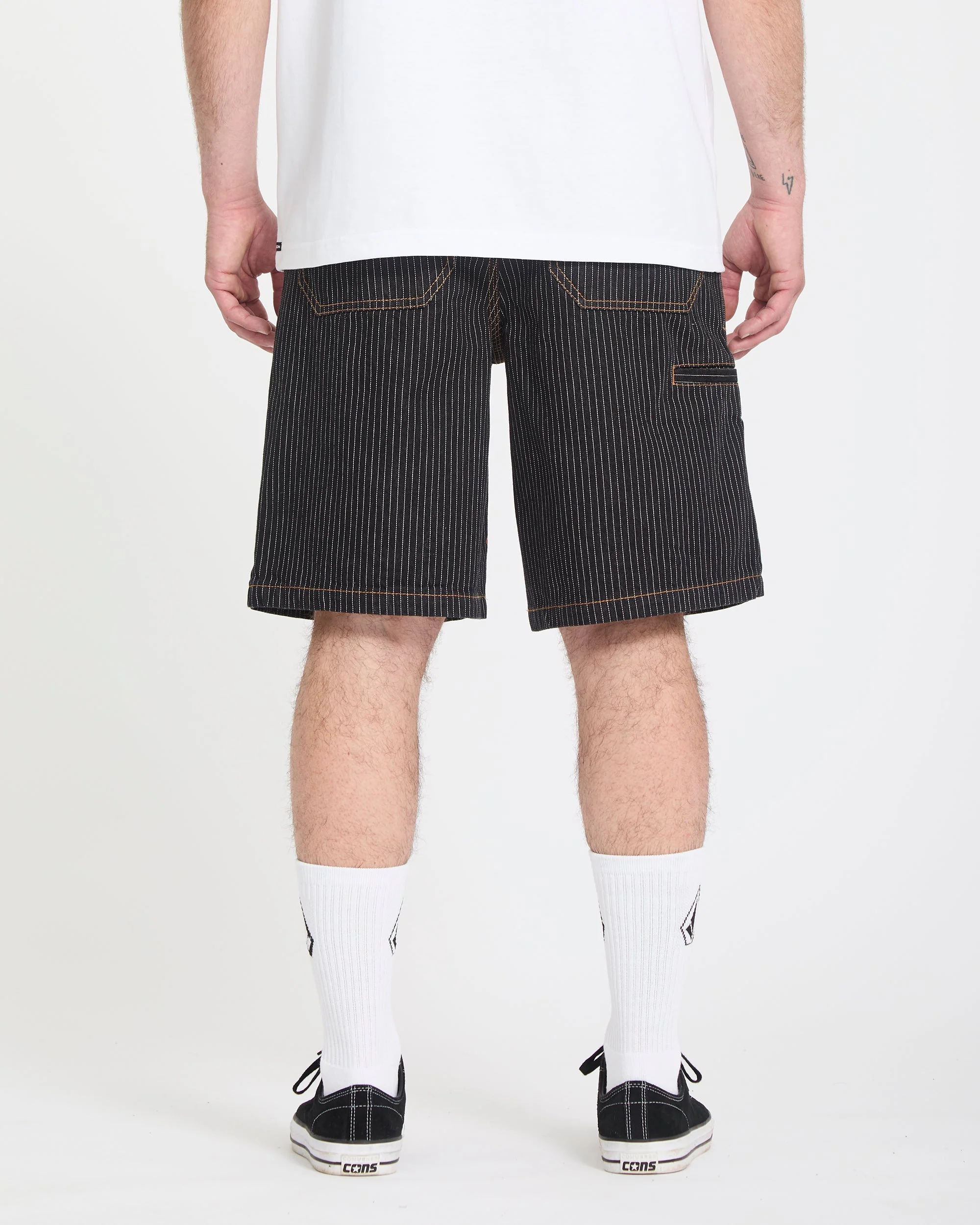 Work Dialed 22" Short - Black Stripe - Image 3