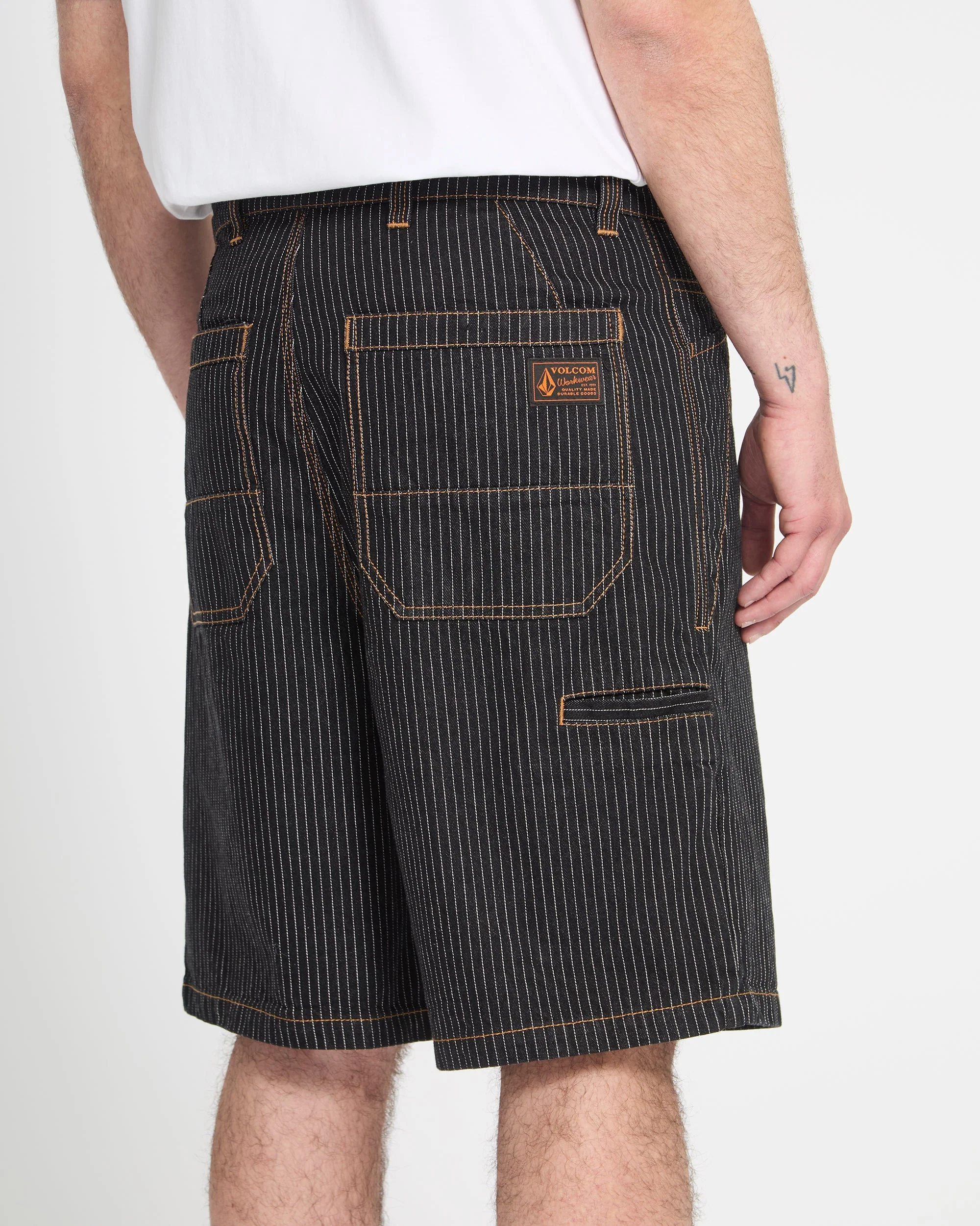 Work Dialed 22" Short - Black Stripe - Image 6