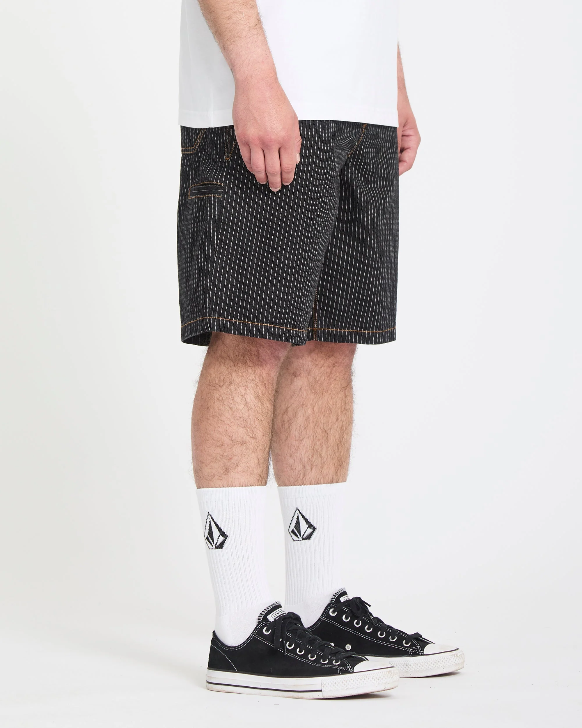 Work Dialed 22" Short - Black Stripe - Image 7