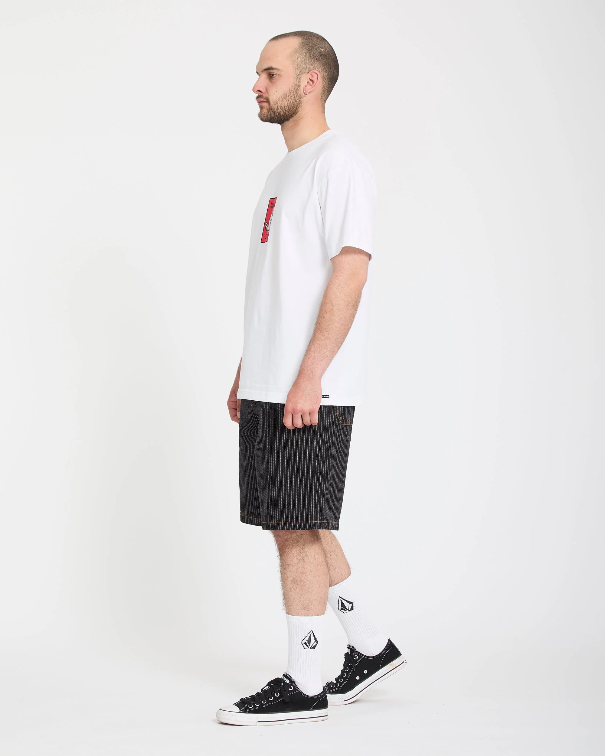 Work Dialed 22" Short - Black Stripe - Image 8