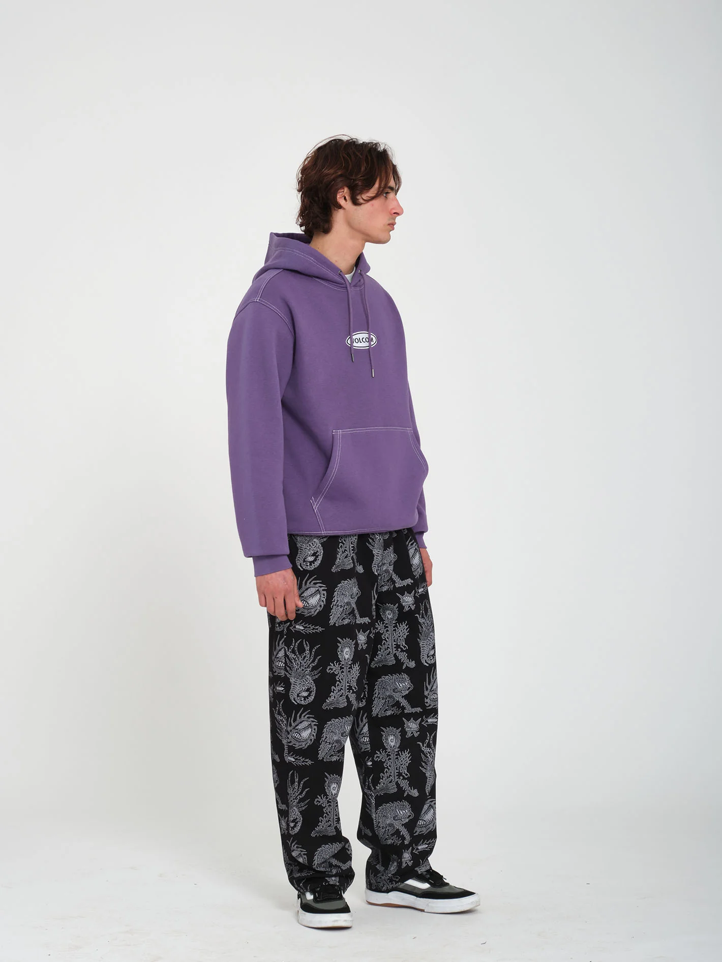 Workard Hoodie - DEEP PURPLE - Image 5