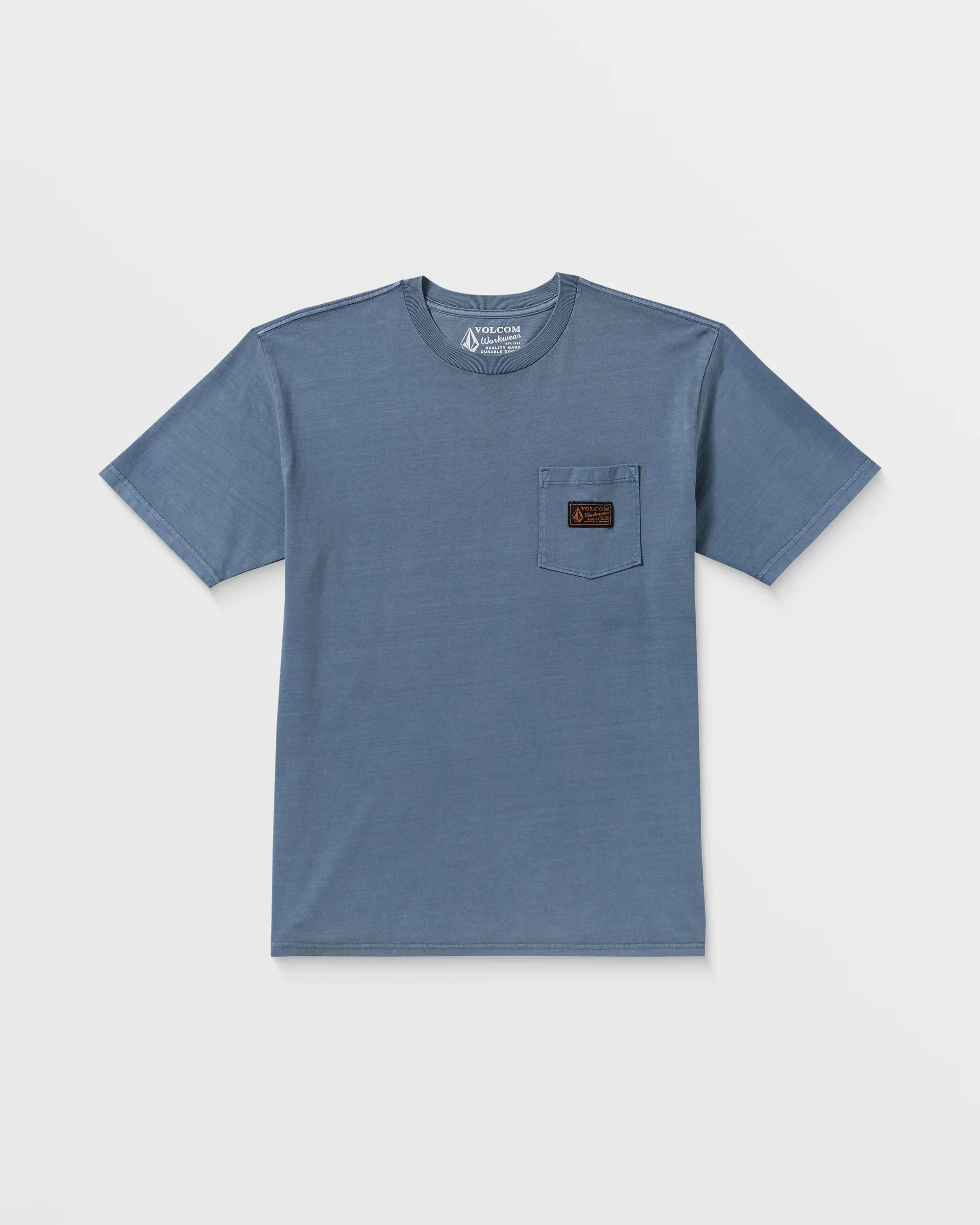 Workwear Certified Pocket T-Shirt - Blue Wash - Image 7
