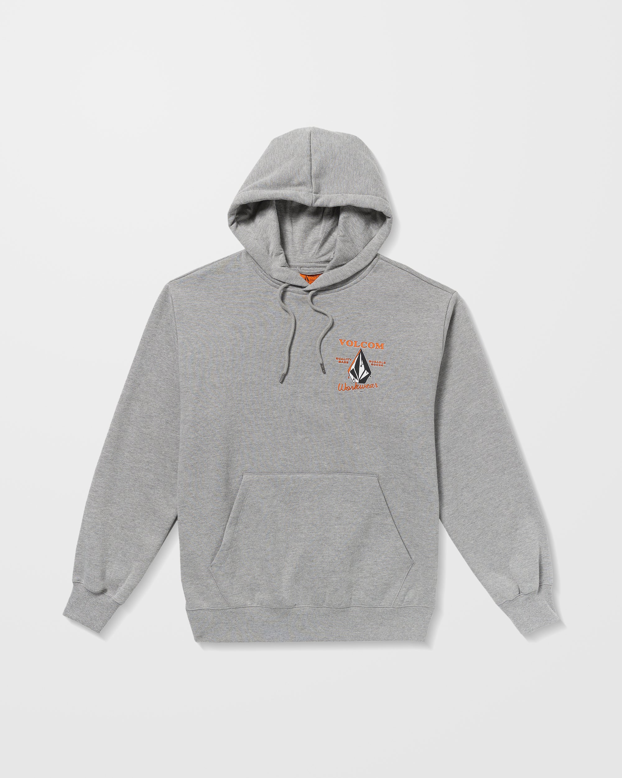 Workwear Hoodie - Heather Grey - Image 7