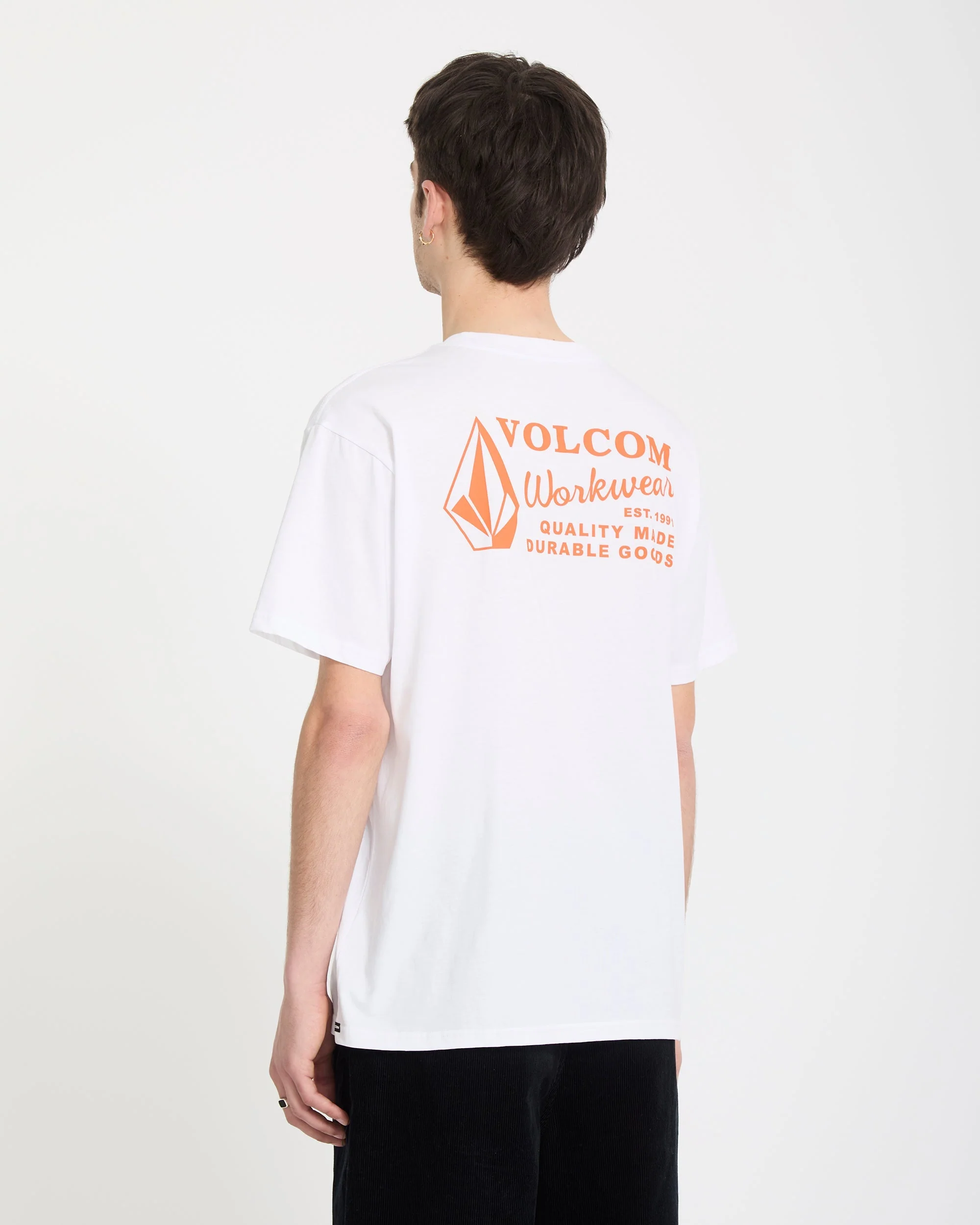 Workwear T-Shirt - White Combo - Image 3