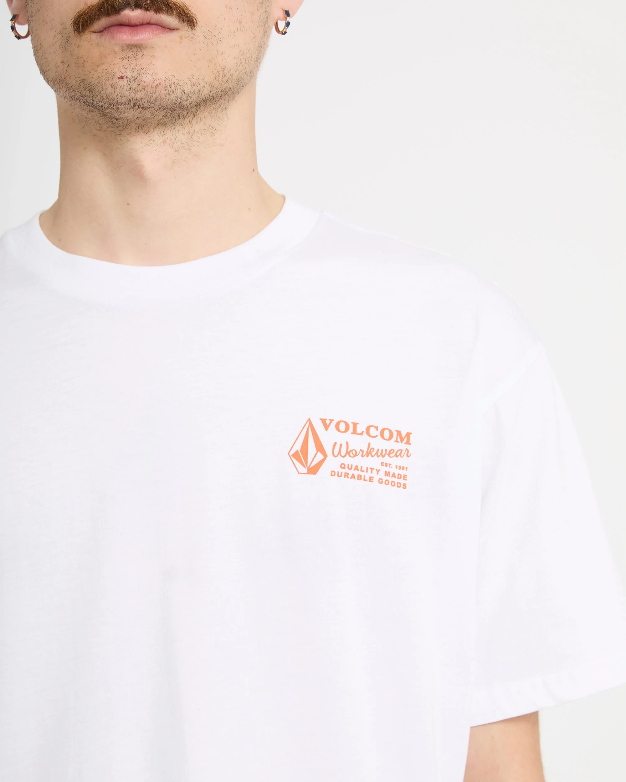 Workwear T-Shirt - White Combo - Image 7