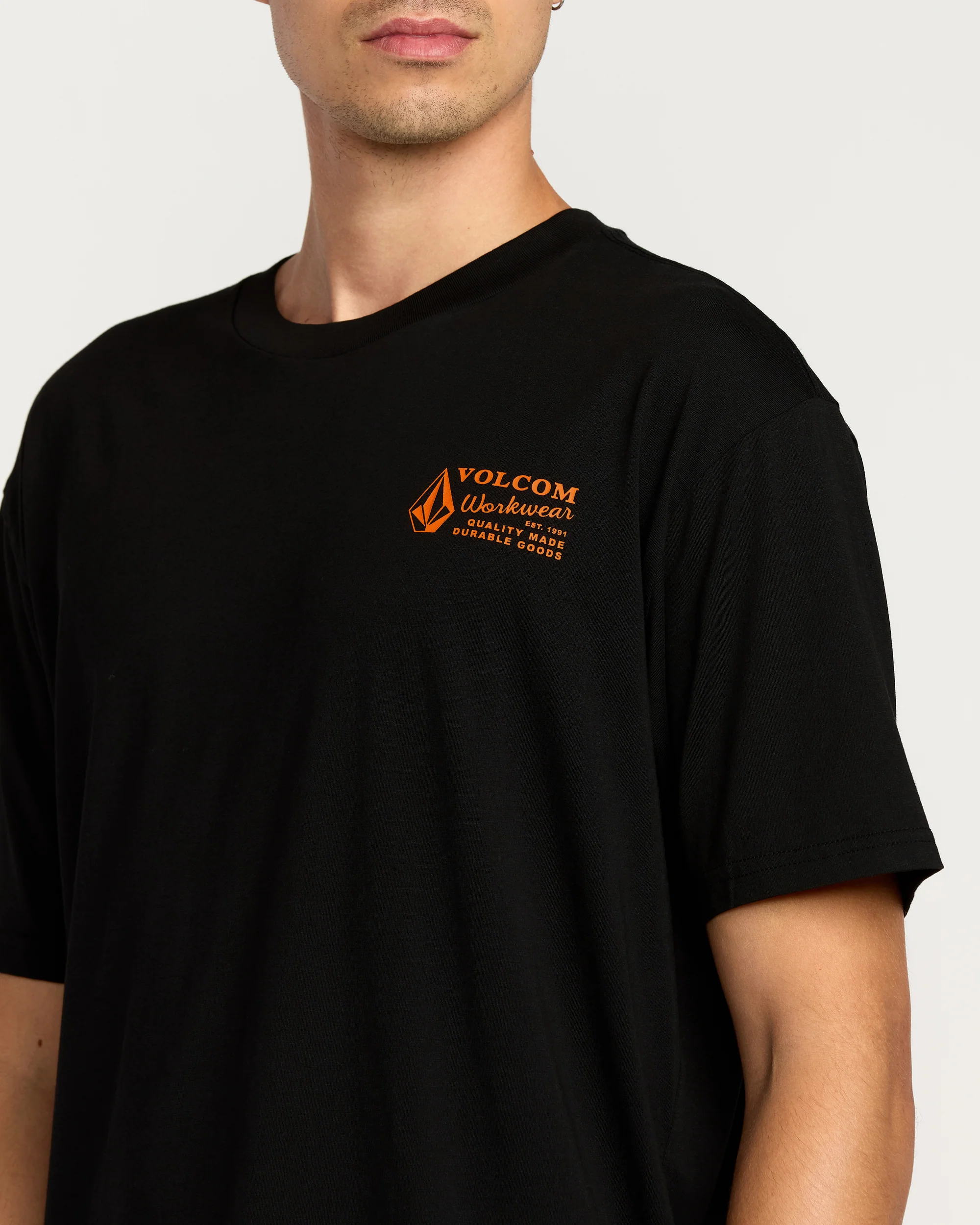 Workwear T-Shirt - Black - Image 3