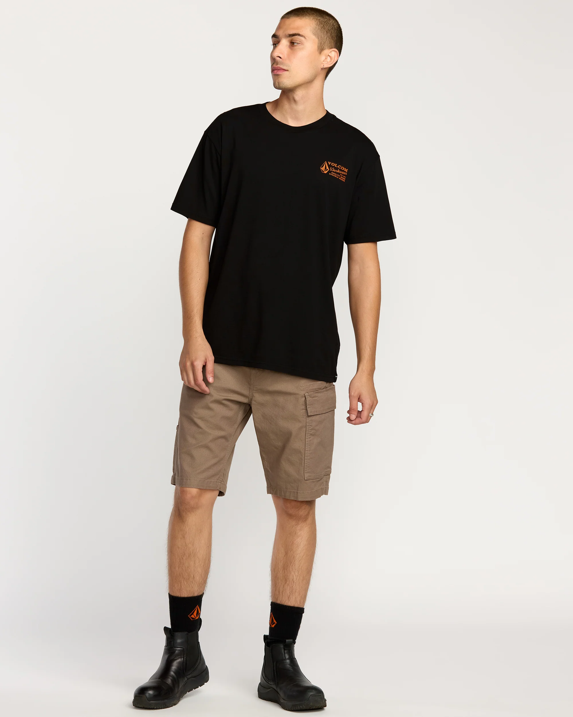 Workwear T-Shirt - Black - Image 4