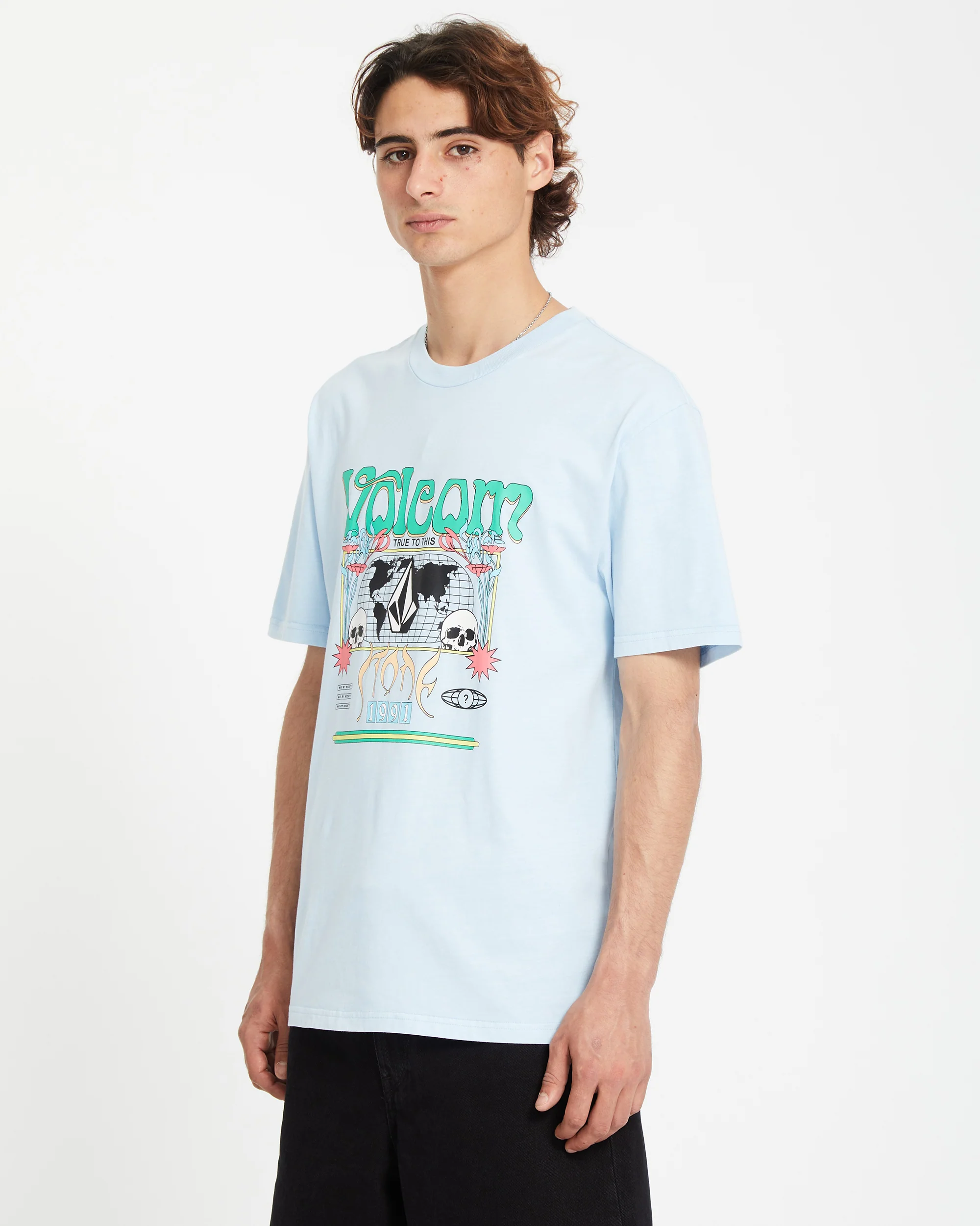 Worldly T-shirt - CAROLINA BLUE - Image 5