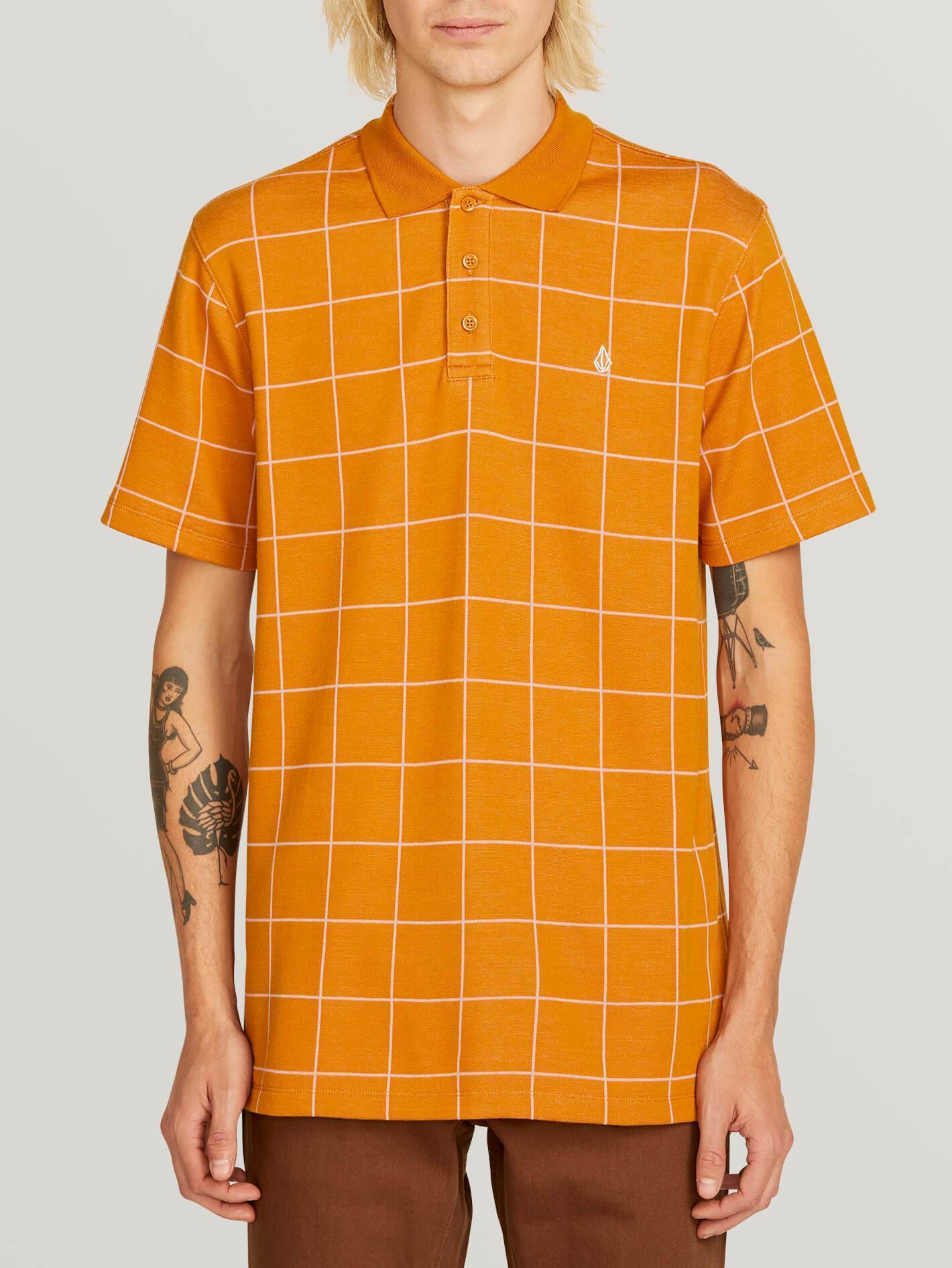 WOWZER PLAID POLO