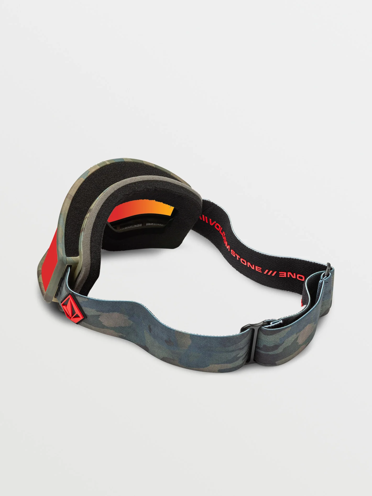 Yae Cloudwash Camo Goggle (+ Bonus Lens - Yellow) - RED CHROME - Image 4