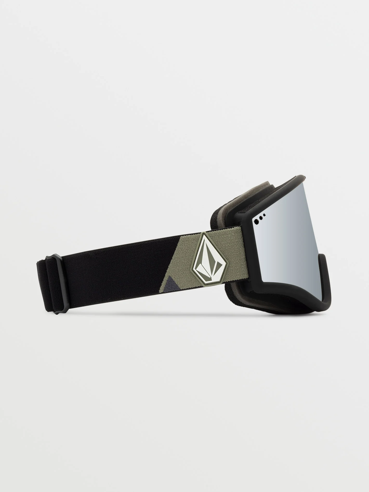 Yae Lt Military/Black Goggle (+ Bonus Lens - Yellow) - SILVER CHROME - Image 3