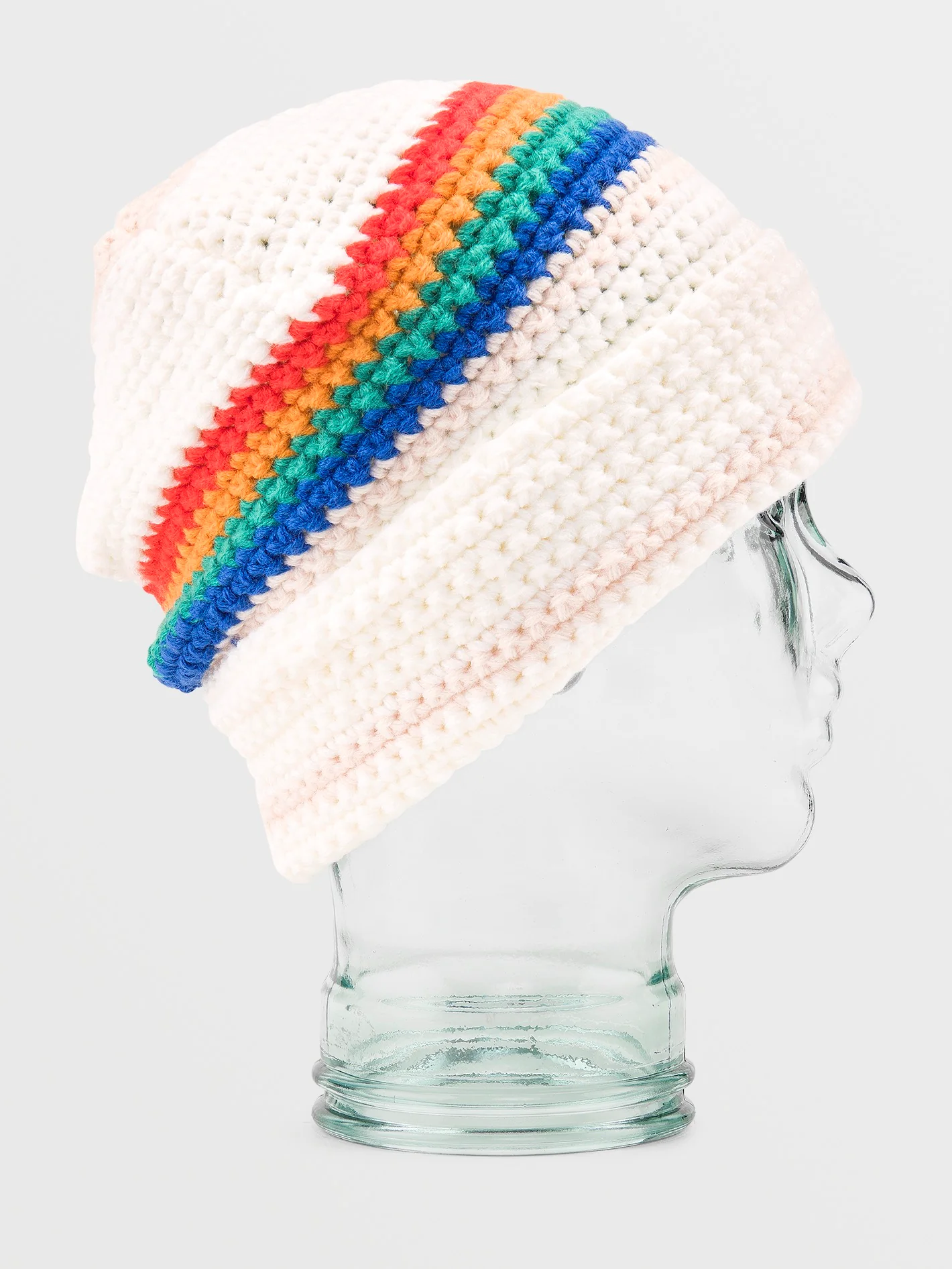 Yay Crochet Beanie - WHITE - Image 2