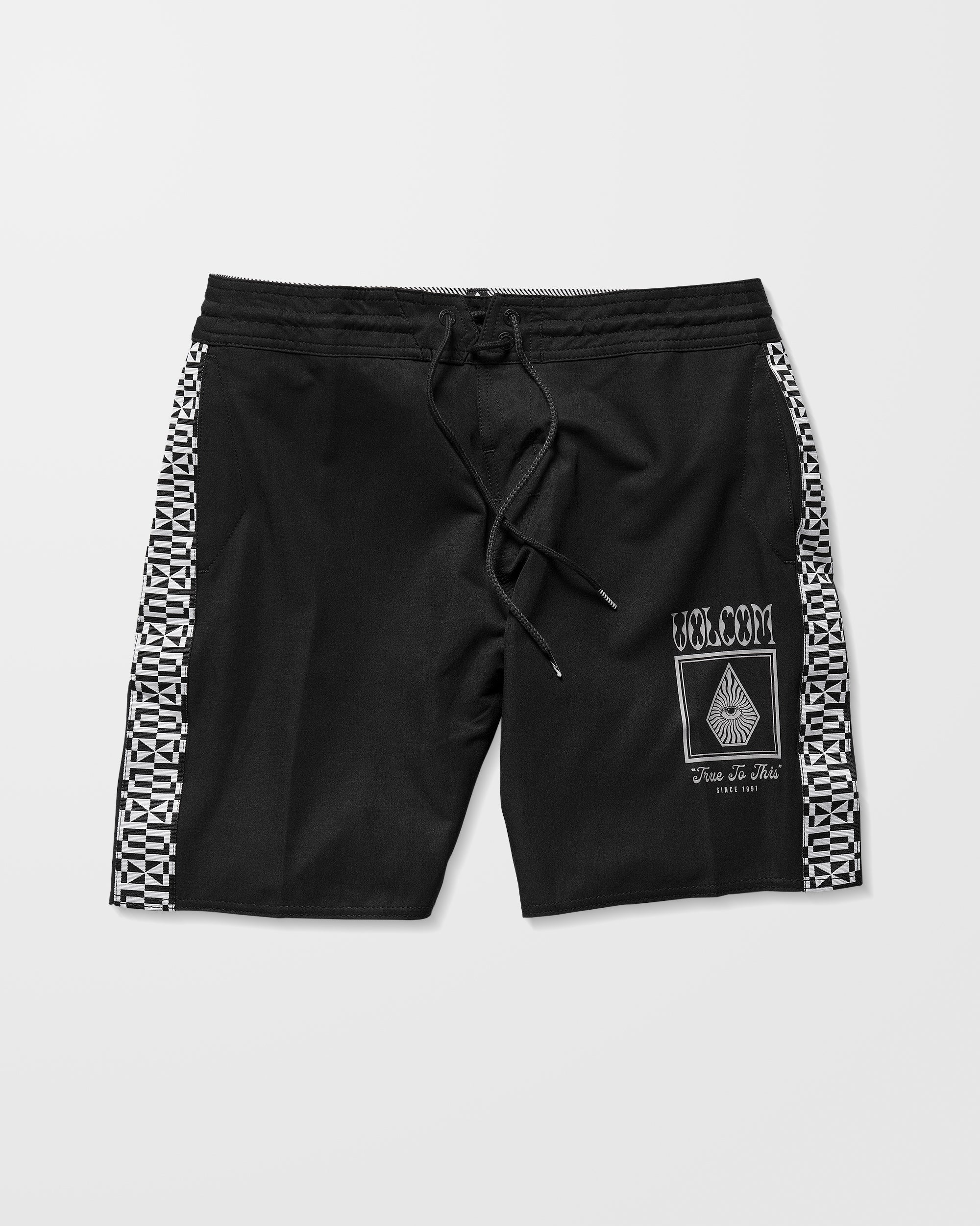 Yewster Loose Stoney 18" Boardshort - Black - Image 6