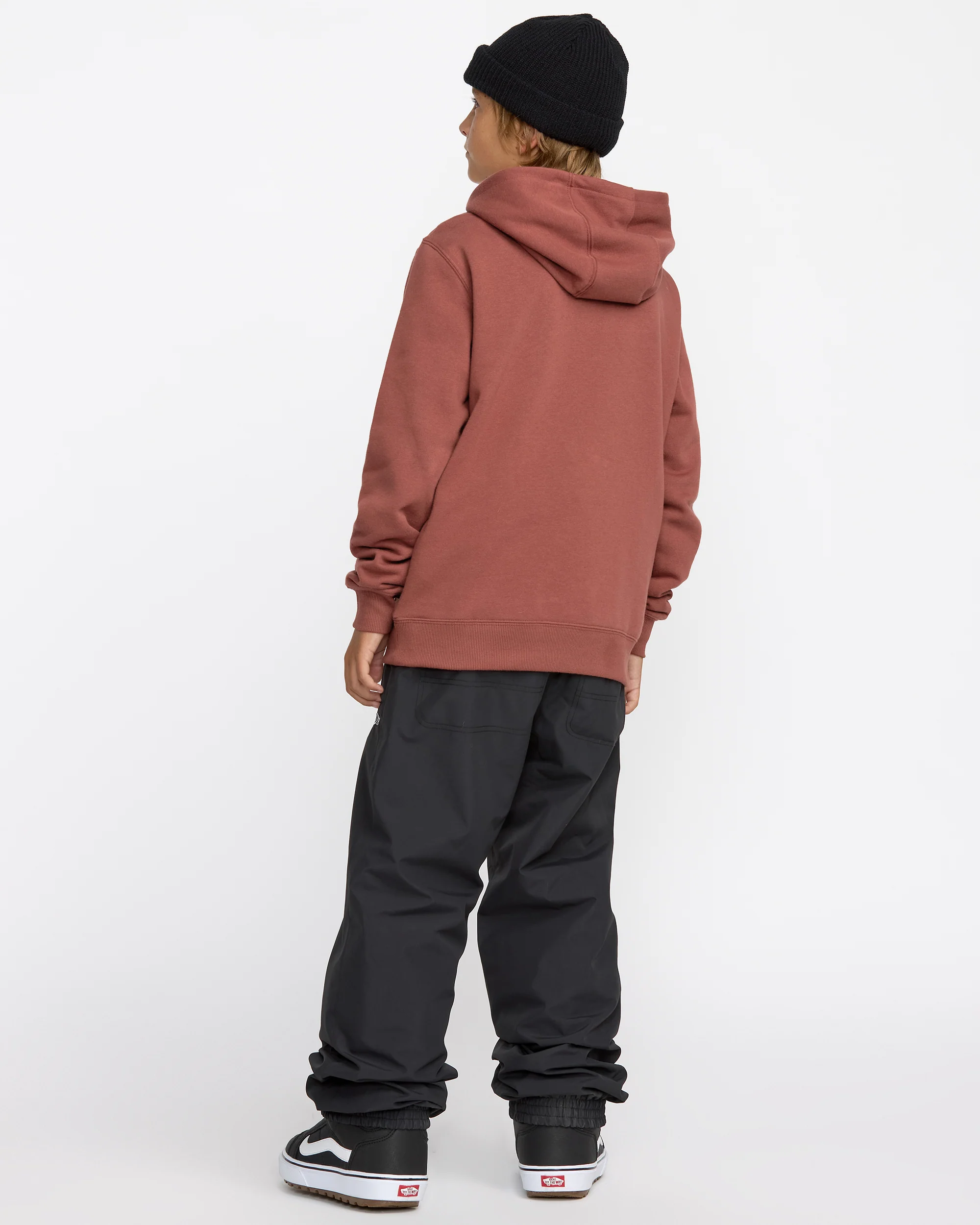 Youth Essential Hoodie - Henna - Image 4
