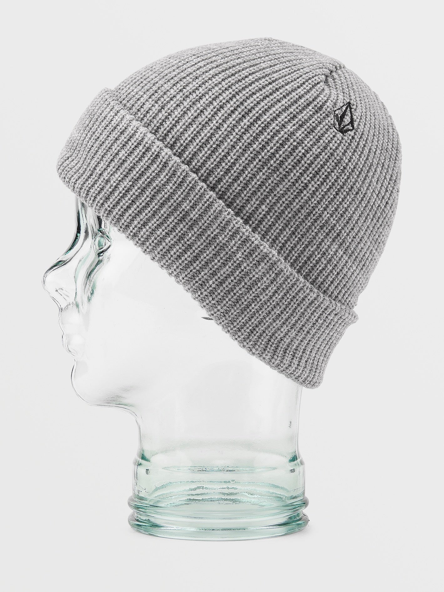 Youth Lined Beanie - HEATHER GREY - (KIDS) - Image 2