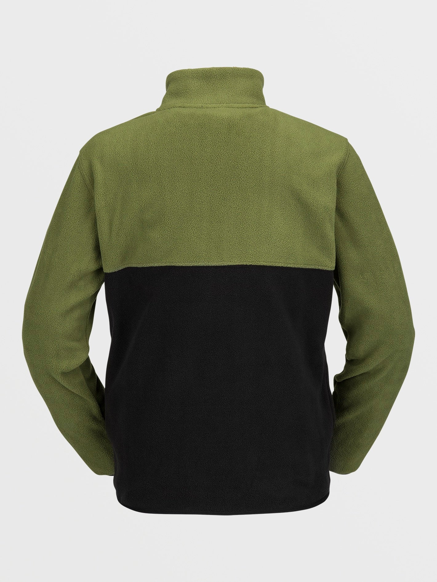 Youth Half-Zipped Polar Sweatshirt - MILITARY - (KIDS) - Image 2